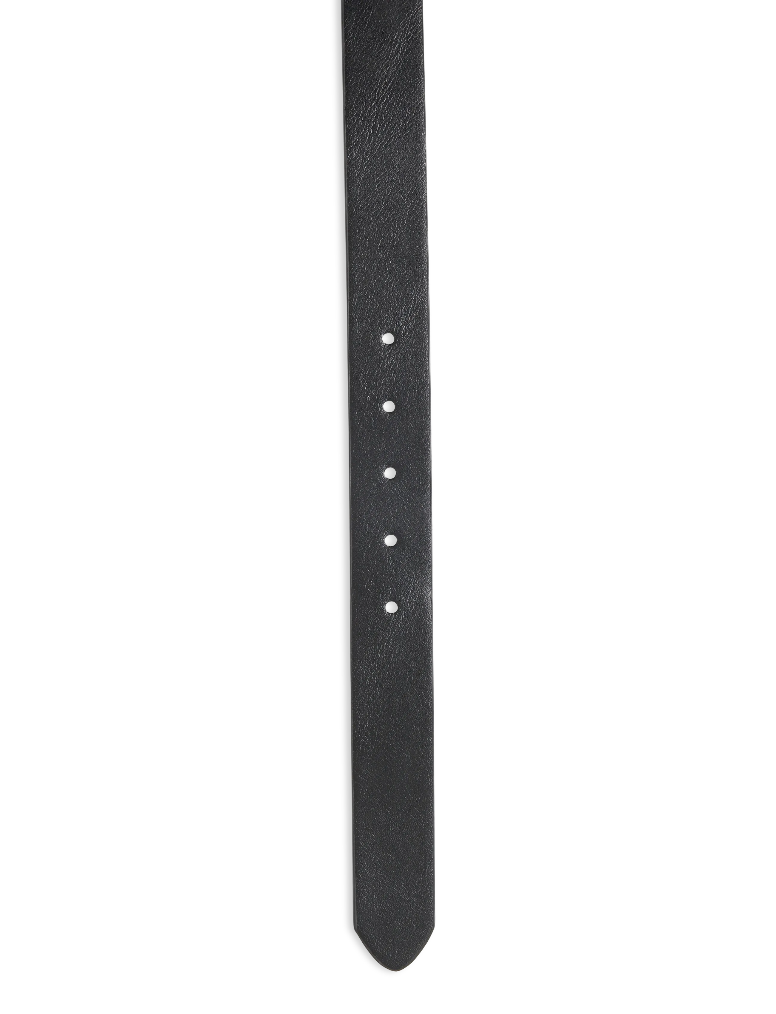 Mango - Faux-leather belt - gode sommertilbud - black - 2