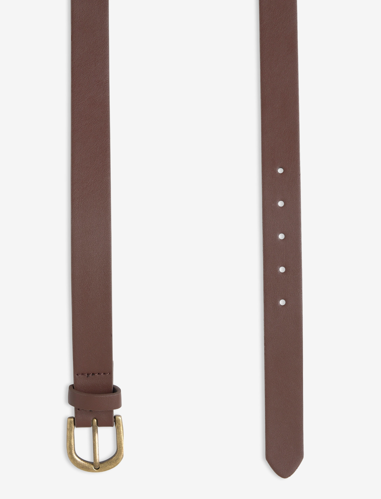 Mango - Faux-leather belt - bælter - brown - 1