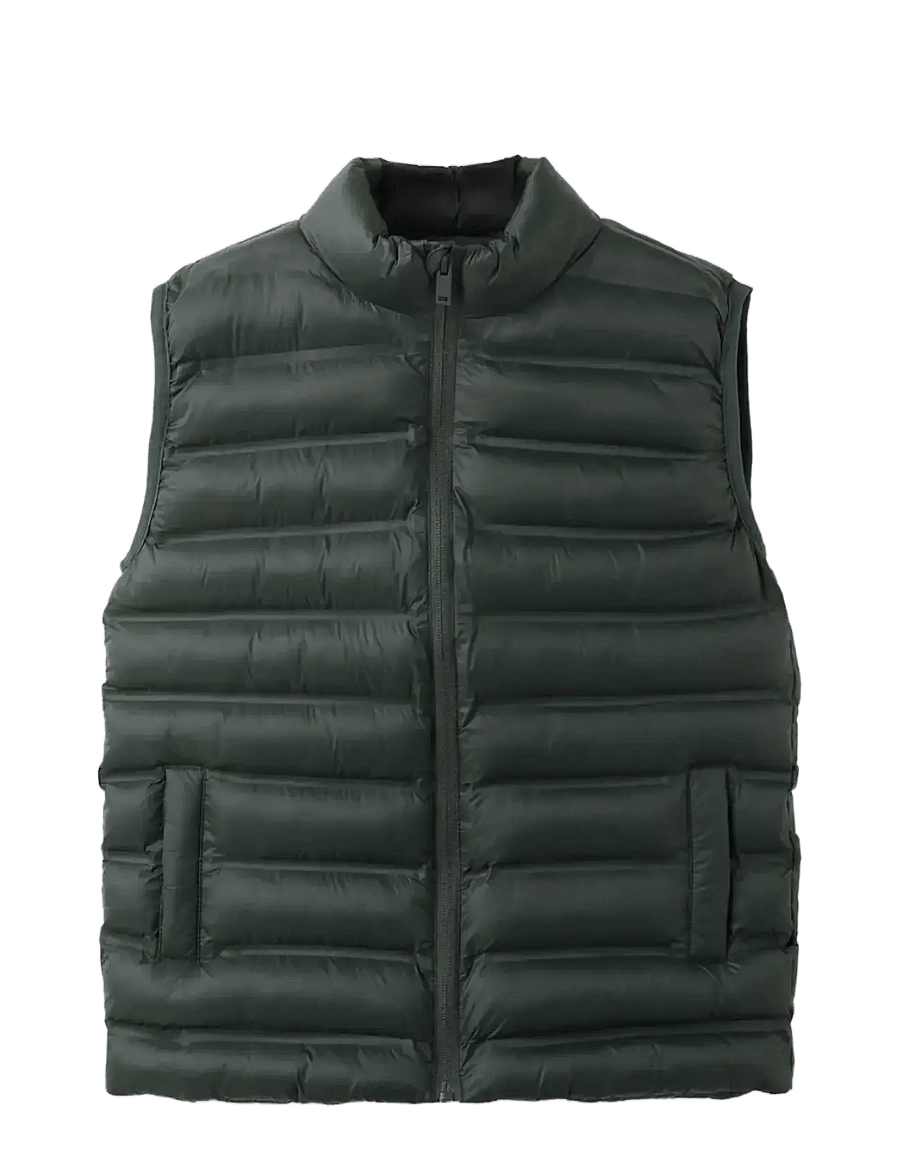 Mango - Quilted gilet - shop efter alder - beige - khaki - 0