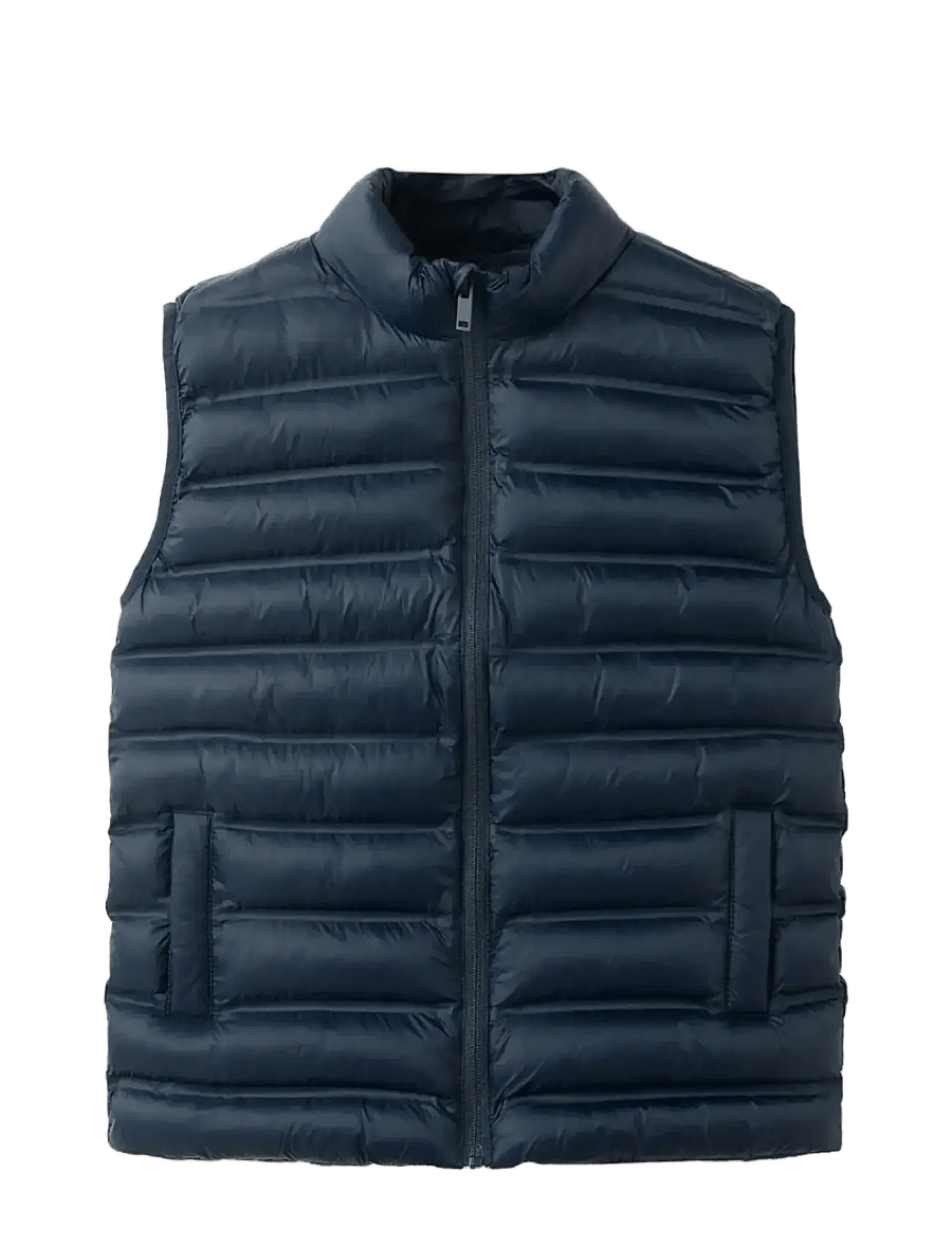 Mango - Quilted gilet - shop efter alder - navy - 0