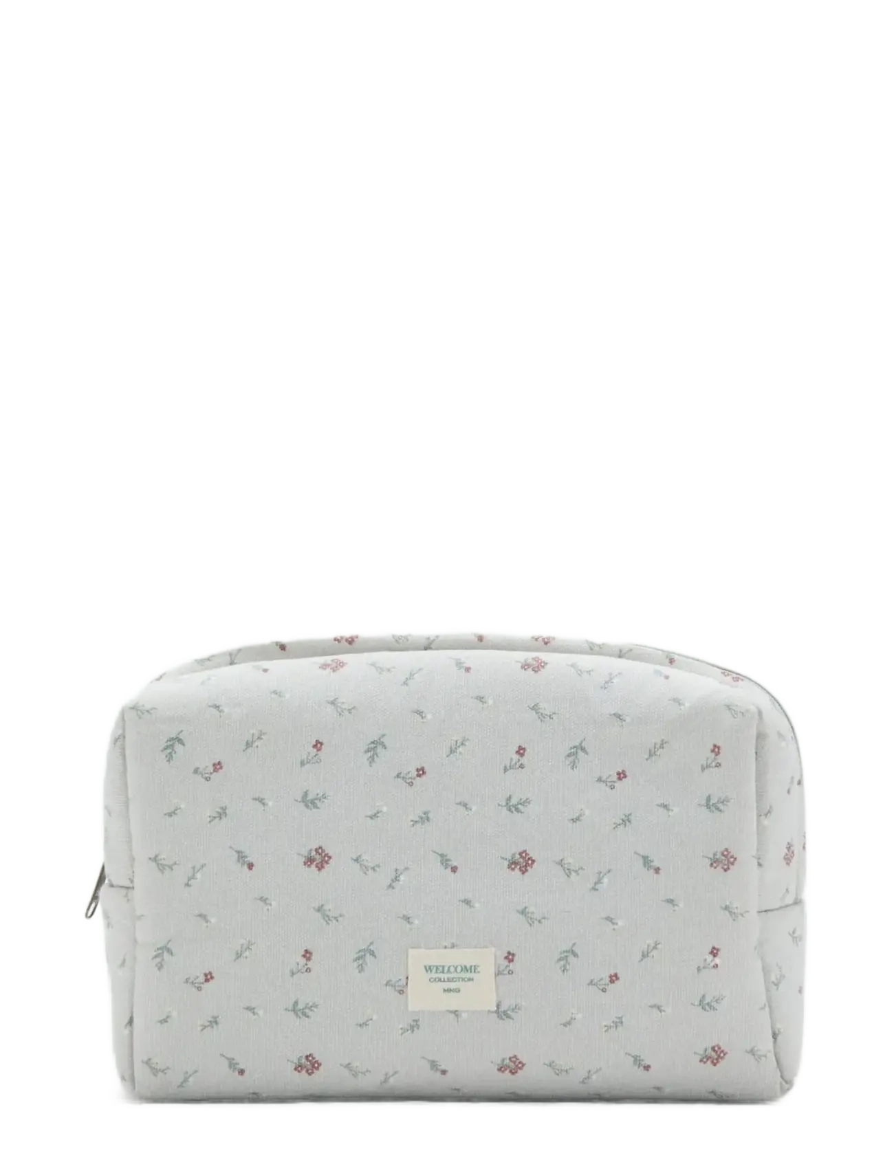 Mango Floral-print cosmetic bag - Neuheiten - GREY / grey