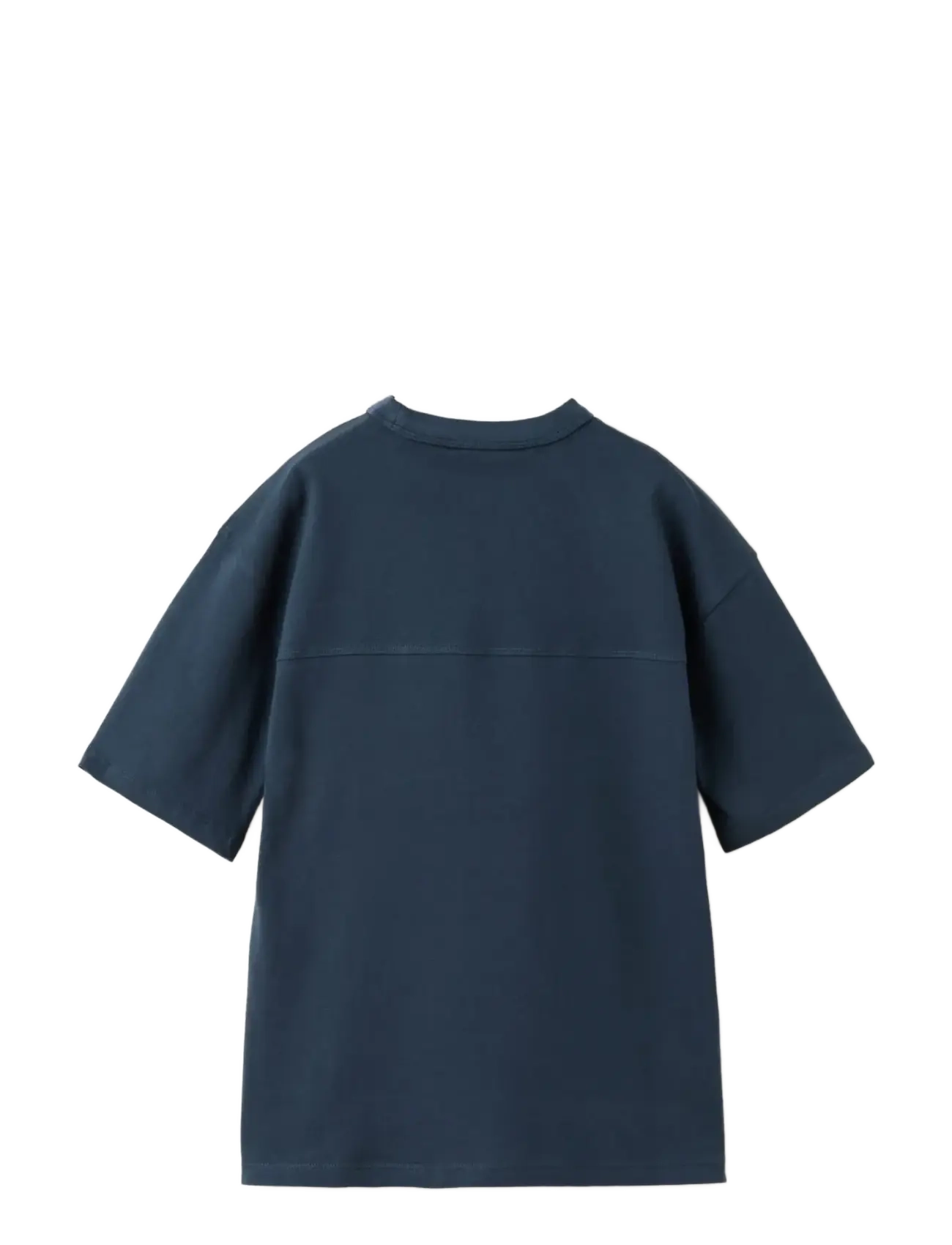 Mango - Cotton T-shirt with pocket detail - kortærmede t-shirts - navy - 2