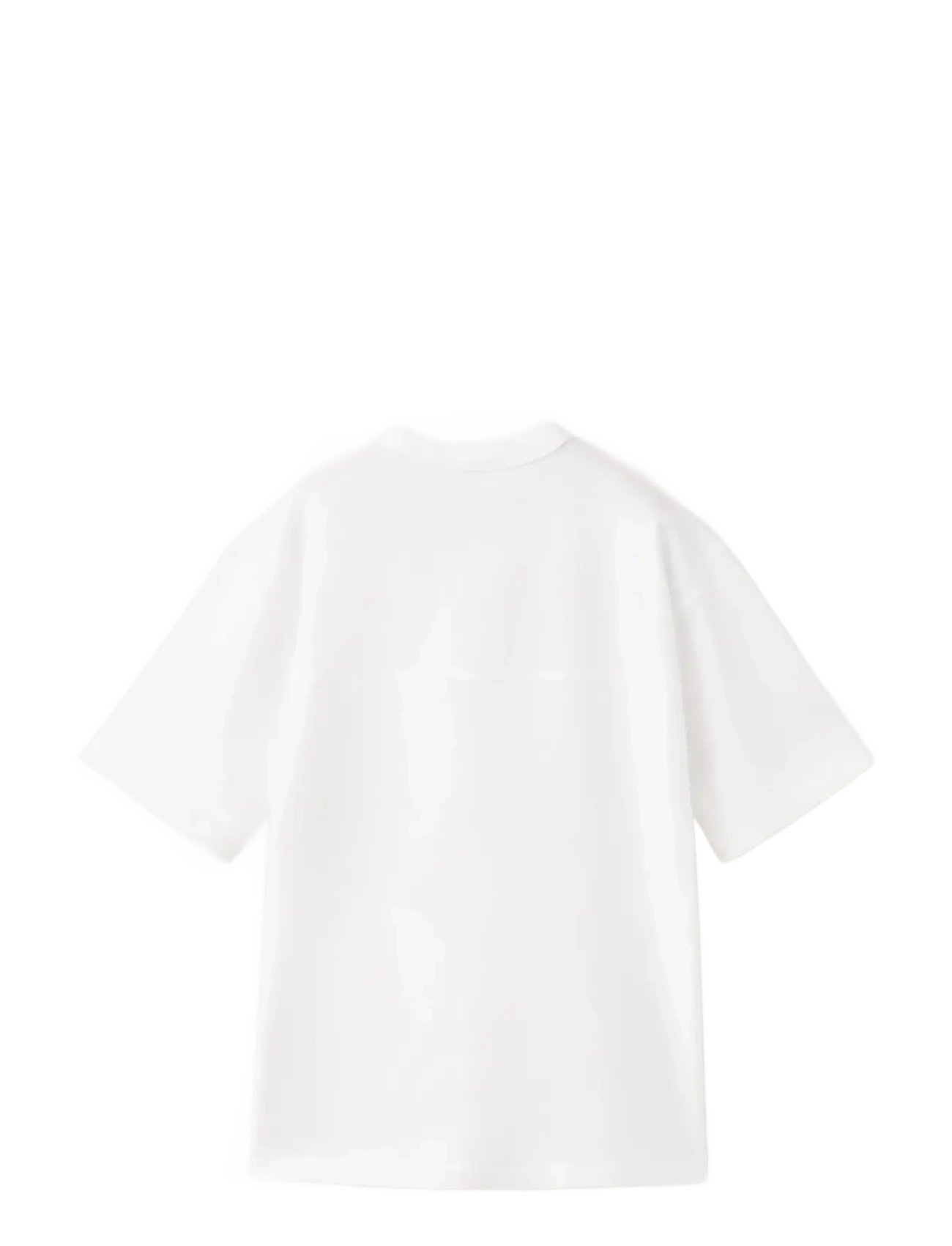Mango - Cotton T-shirt with pocket detail - kortærmede t-shirts - white - 2