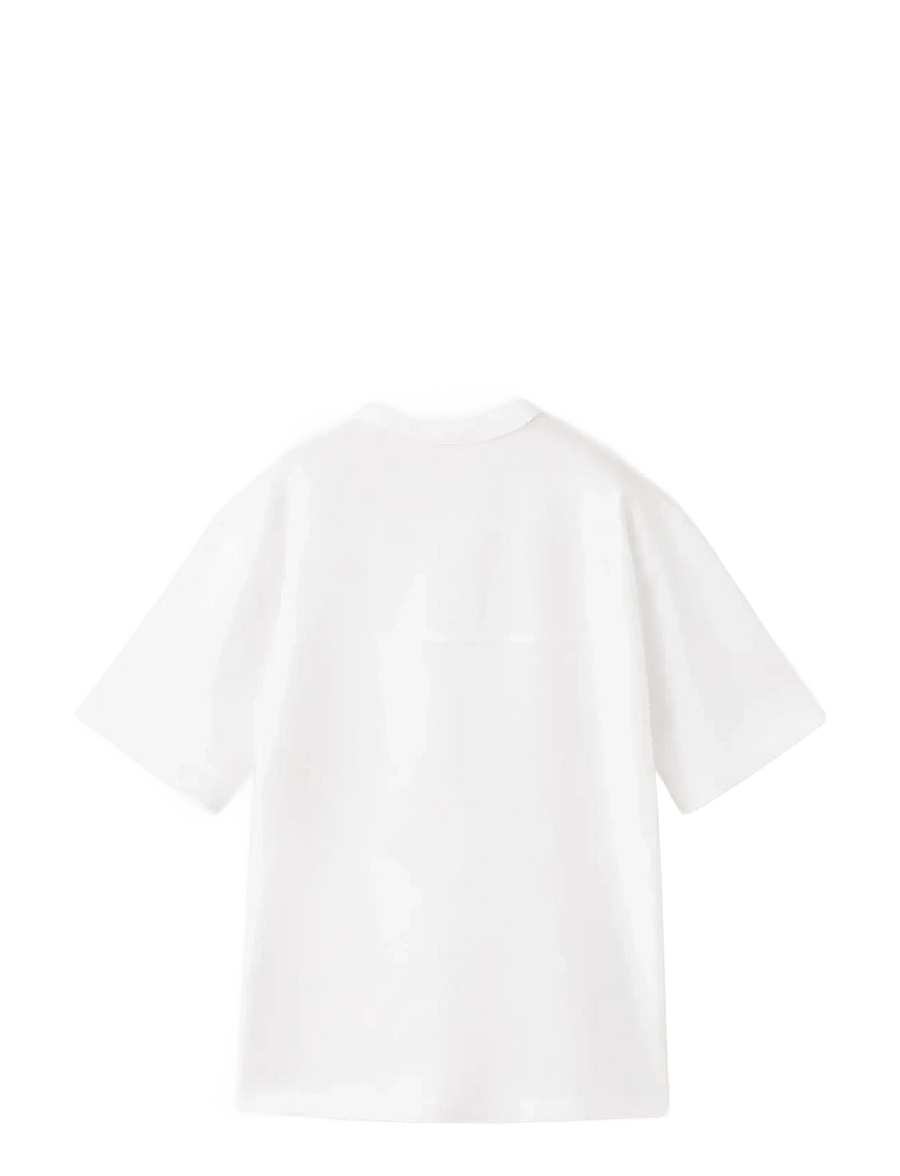 Mango - Cotton T-shirt with pocket detail - kortærmede t-shirts - white - 2