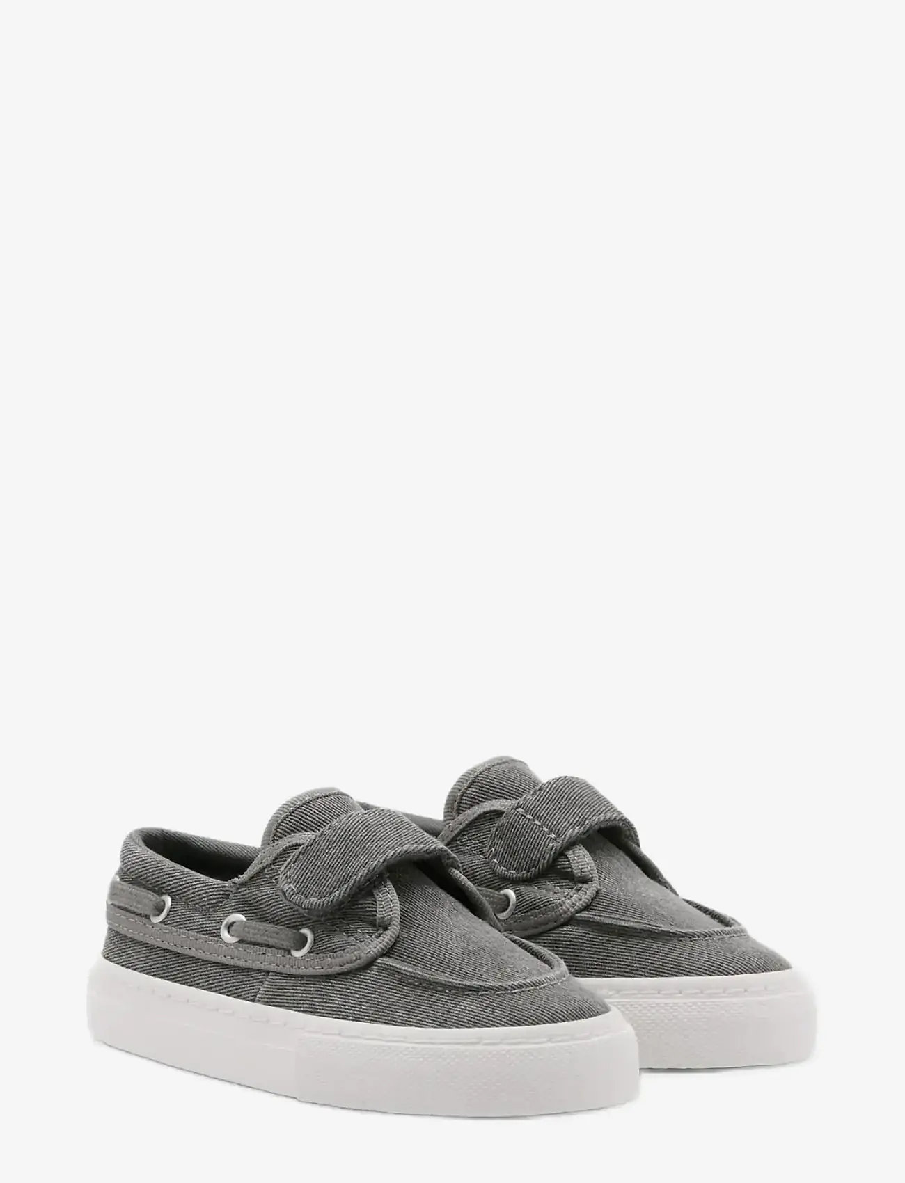 Mango - Velcro nautical sports shoes - grey - 1