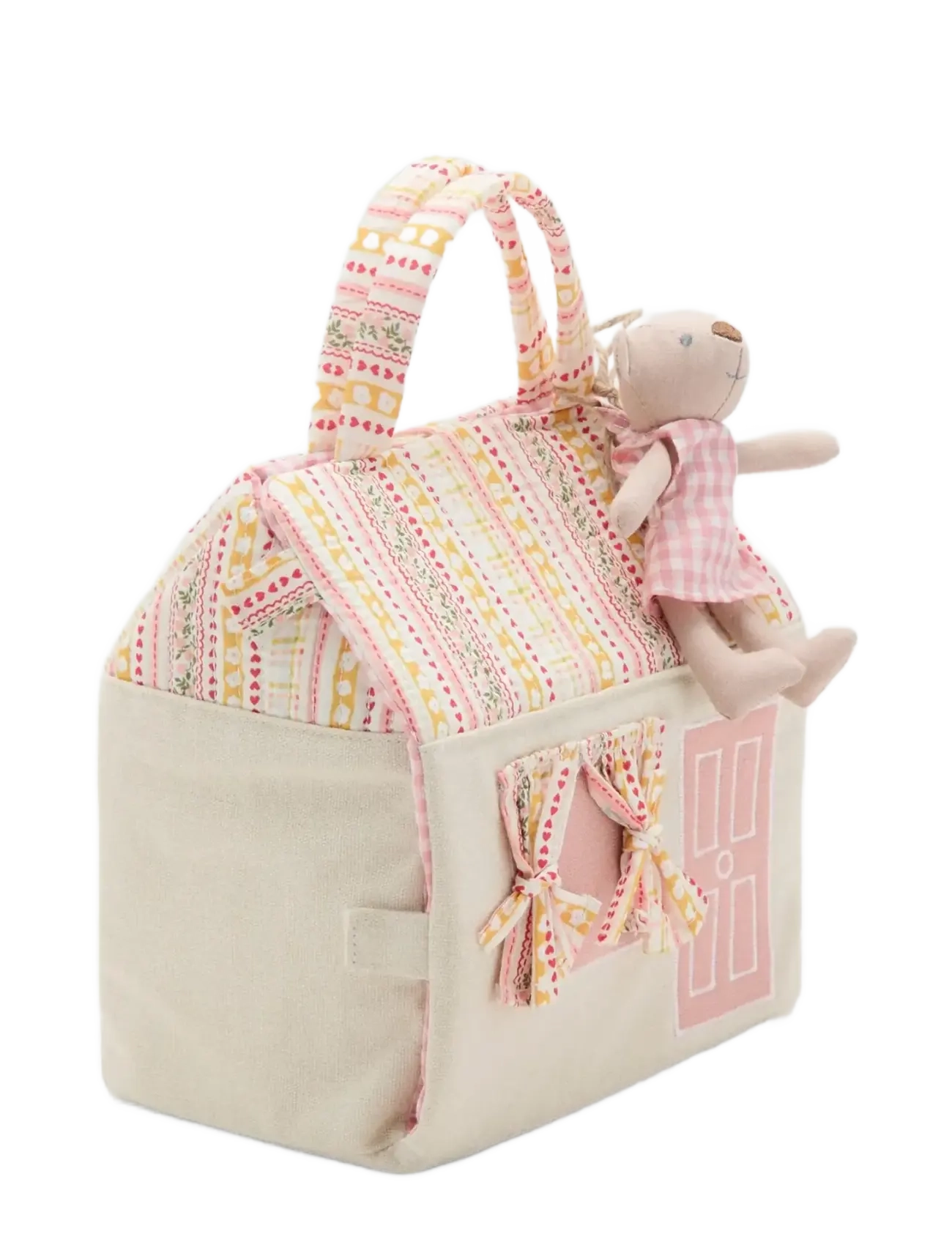 Mango - Bear cottage bag - totes & små tasker - lt-pastel pink - 1