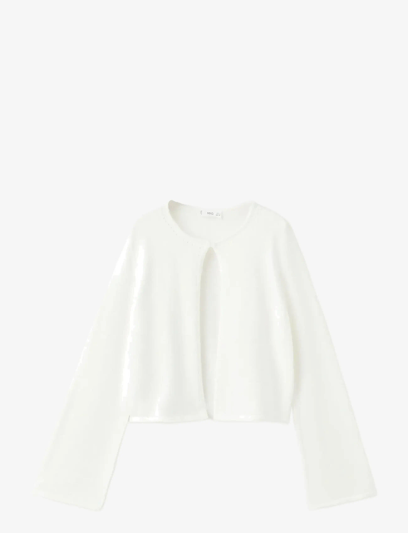 Mango - Fine-knit cardigan - koftor - natural white - 0