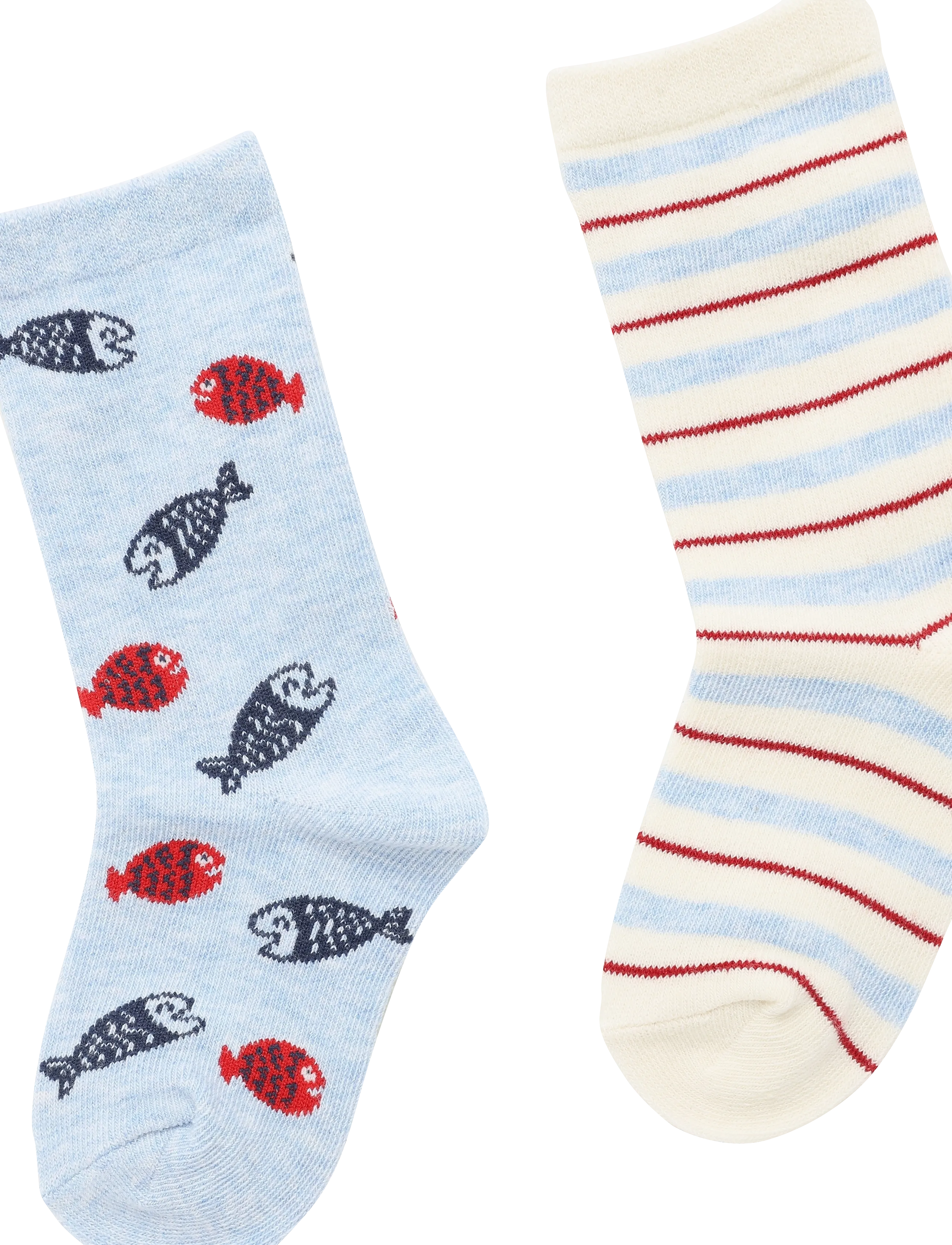 Mango - 2 pack mixed socks - strumpor - lt-pastel blue - 4
