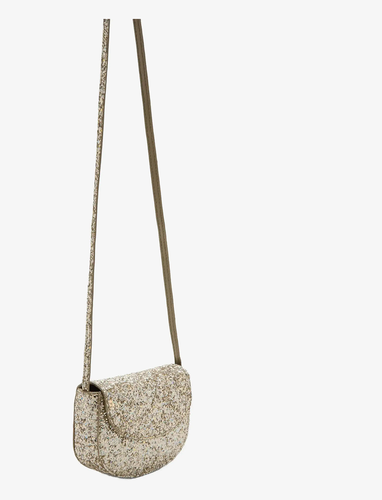 Mango - Glitter flap handbag - skuldertasker - gold - 1