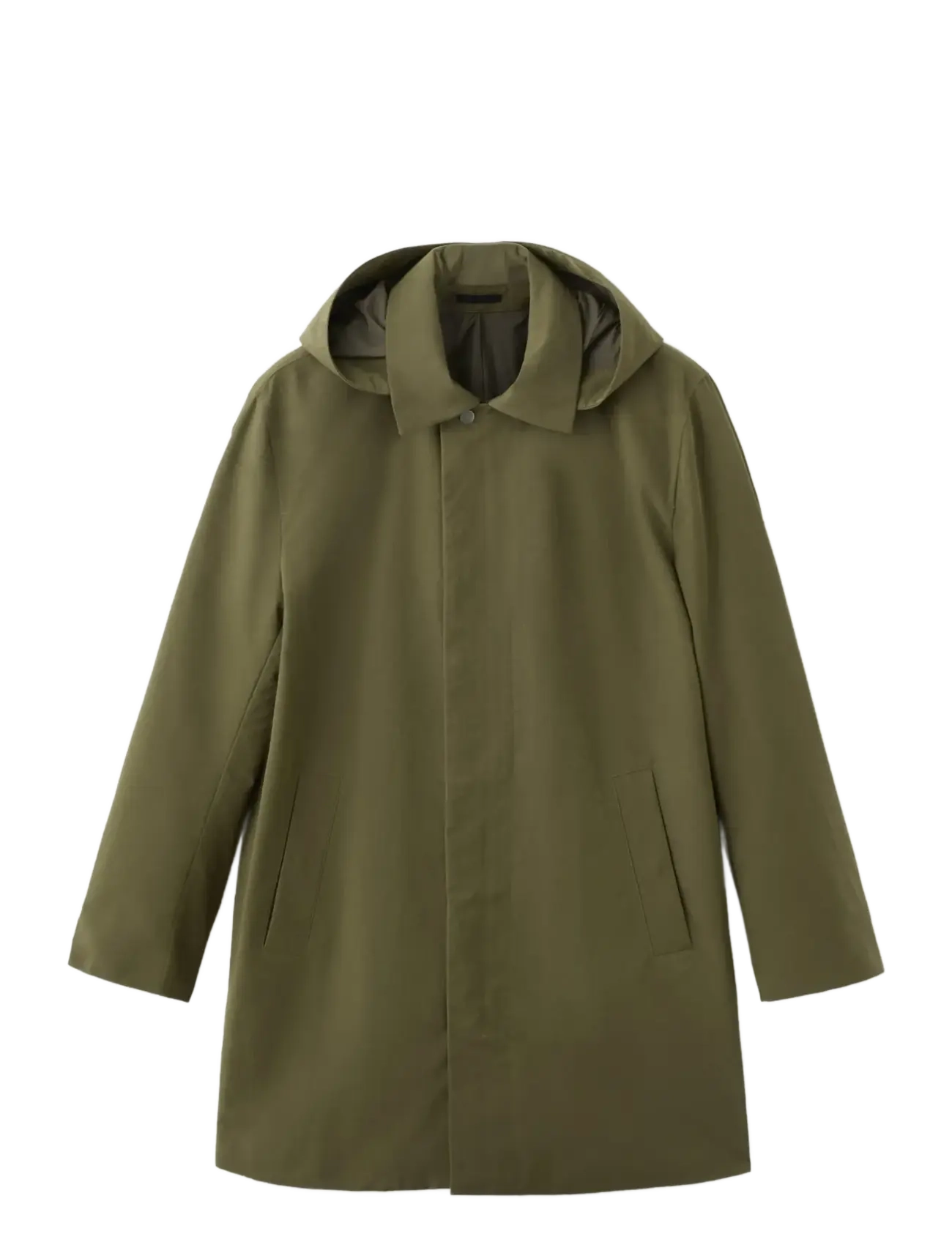 MANGO Water-Repellent Parka With Removable Hood Khaki - XXL - Herren