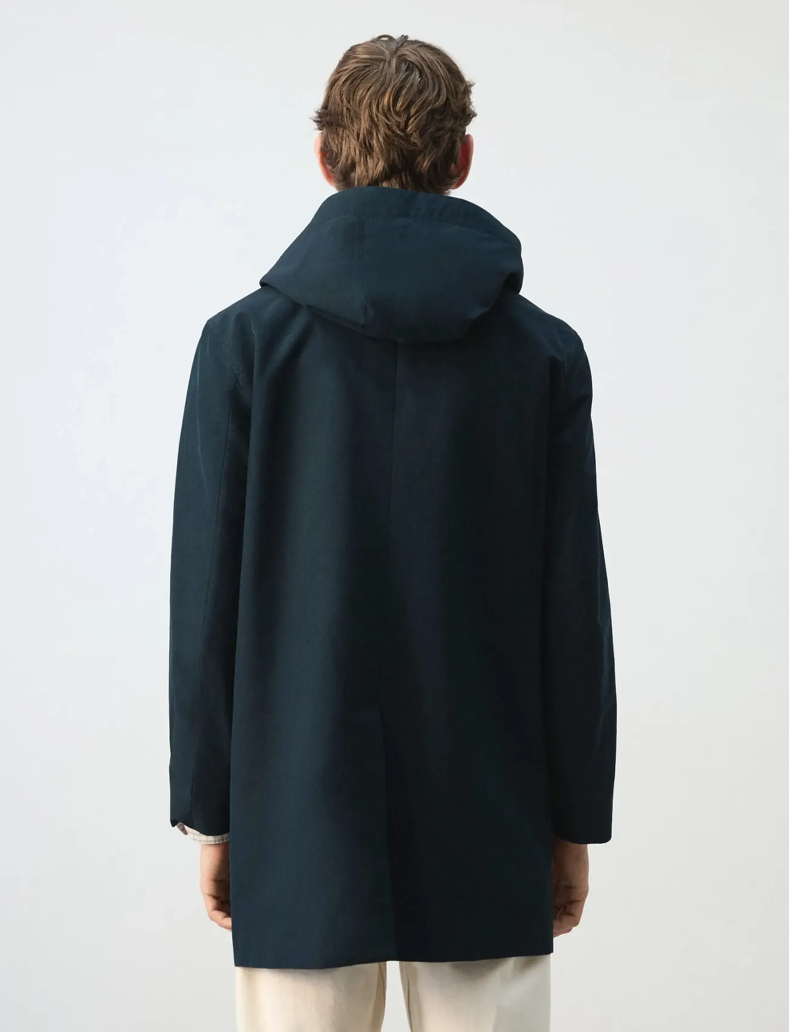 Mango - Water-repellent parka with removable hood - winter jackets - navy - 2