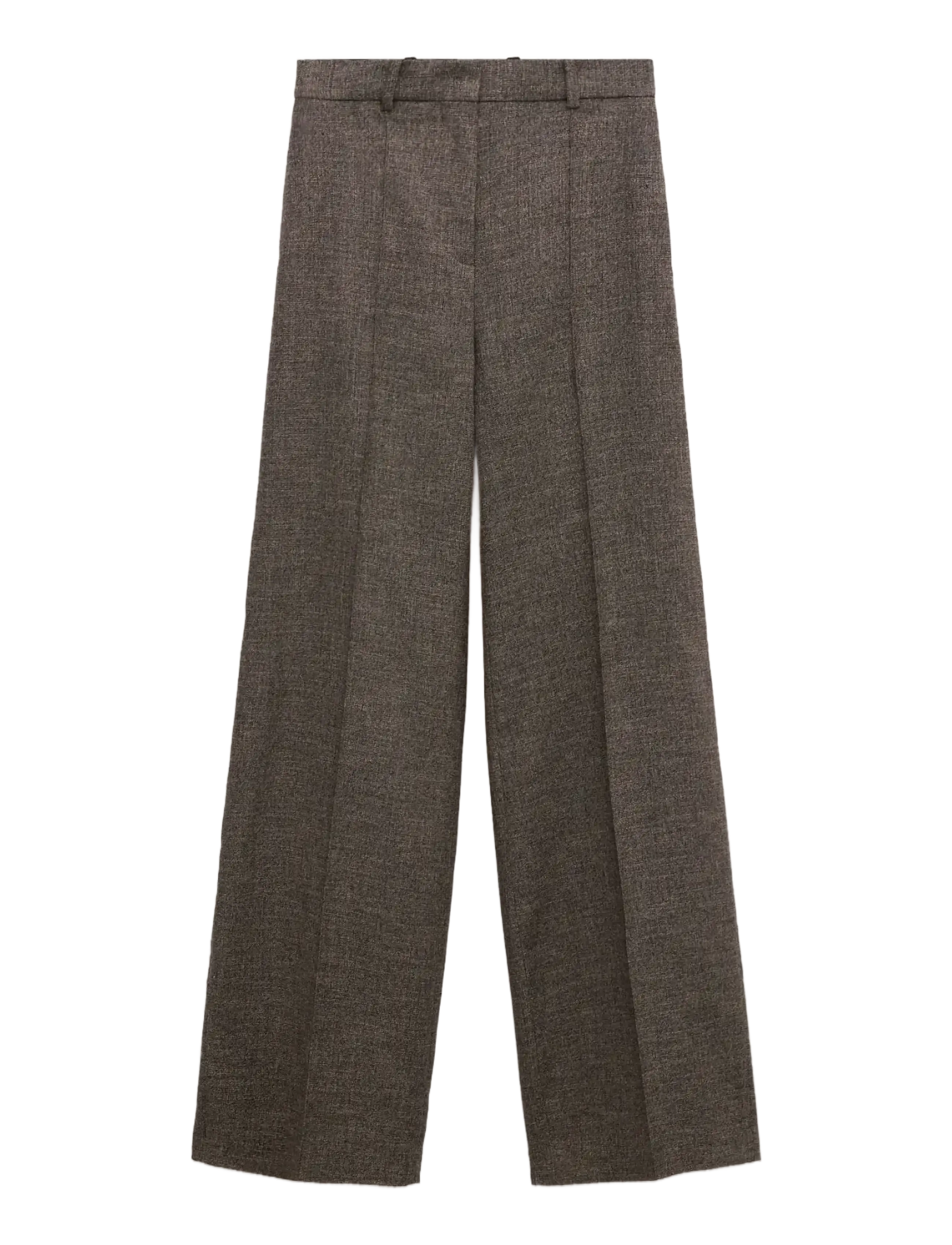 MANGO Flecked Anzug Hosen Braun - 38 - Damen