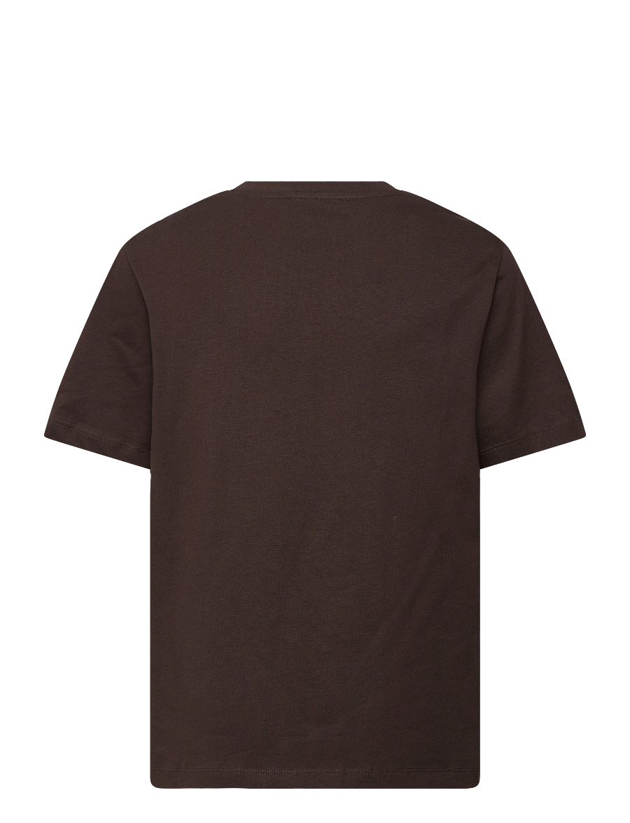Mango - Printed cotton-blend t-shirt - t-paidat - brown - 2