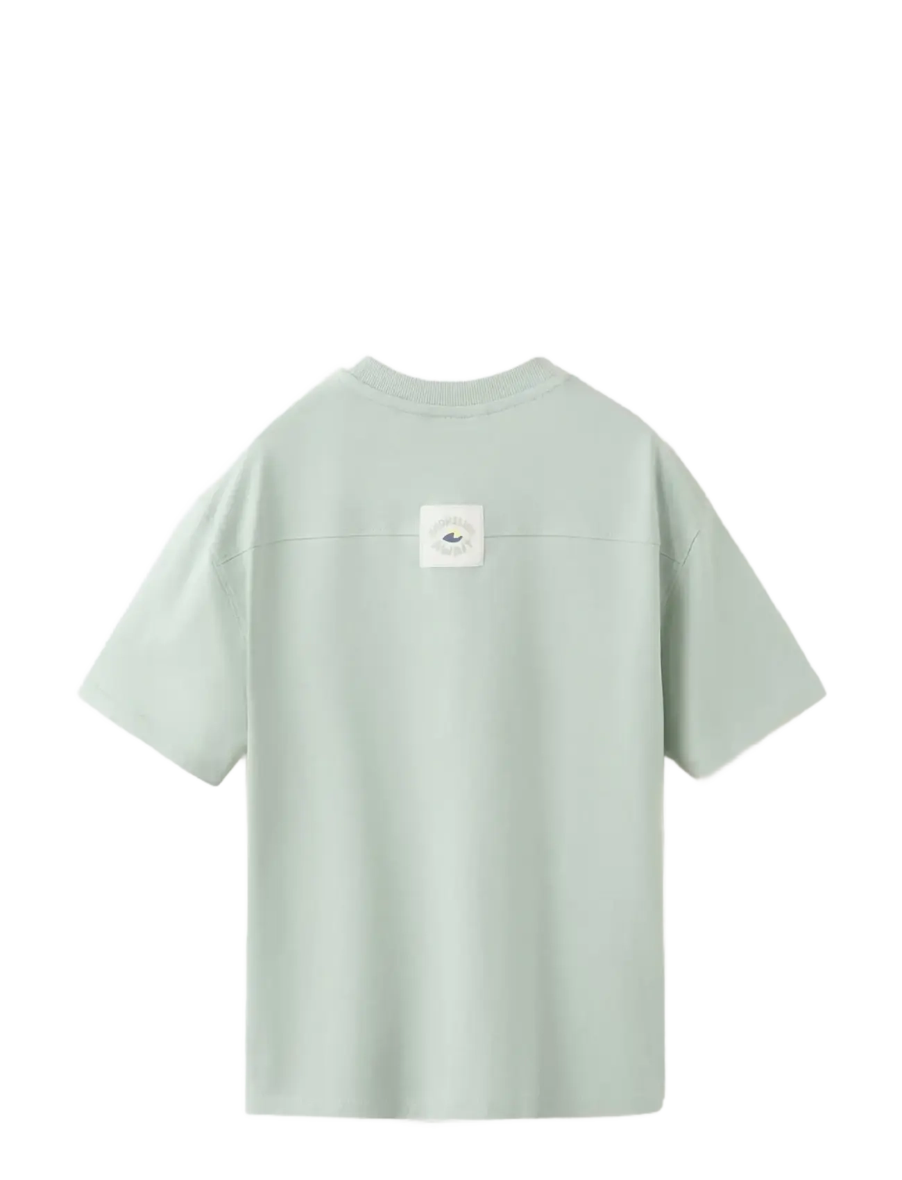 Mango - Printed cotton-blend t-shirt - kortärmade t-shirts - turquoise - aqua - 1