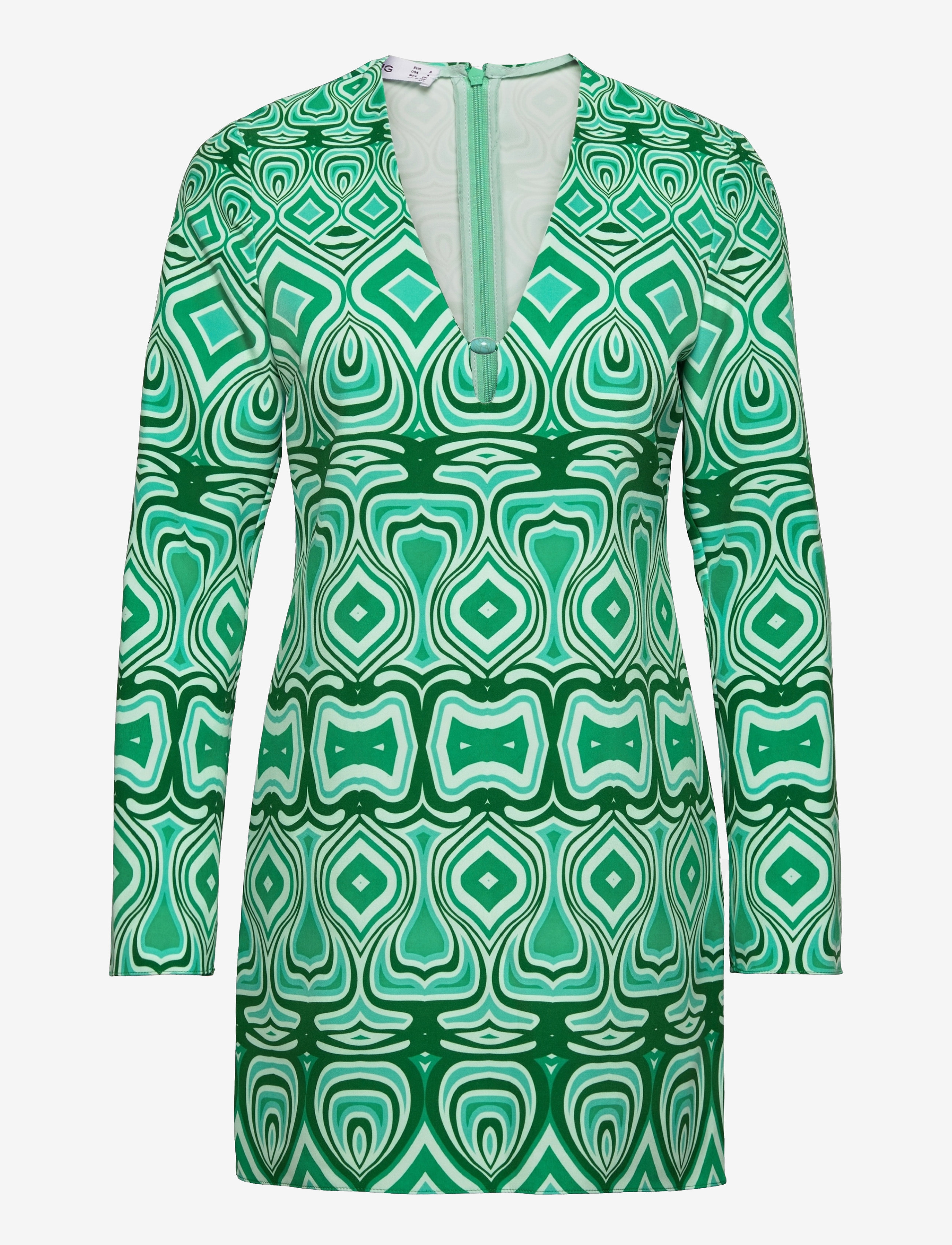 MANGO Almond2 Grün - XS - Damen