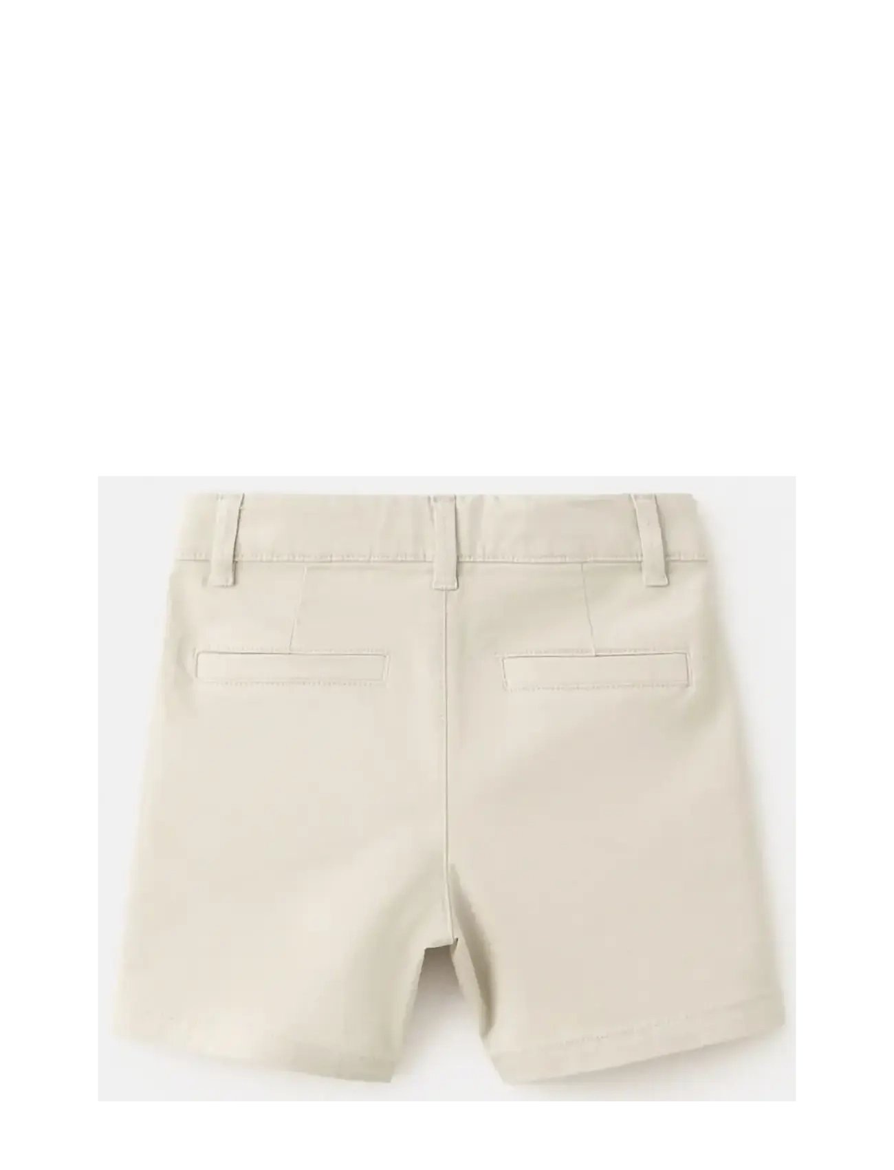 Mango - Straight cotton Bermuda shorts - chino shorts - lt pastel brown - 1