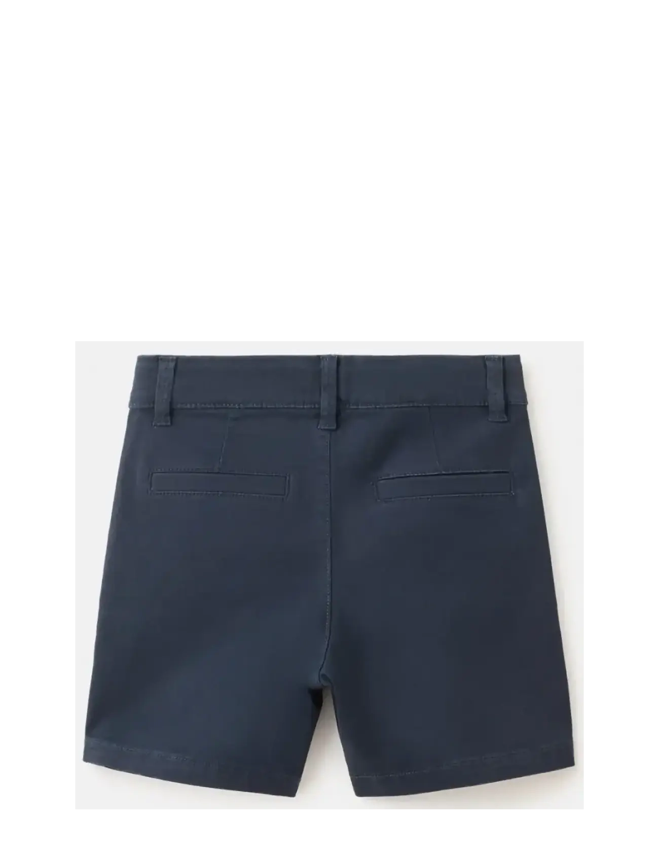 Mango - Straight cotton Bermuda shorts - chino shorts - navy - 1