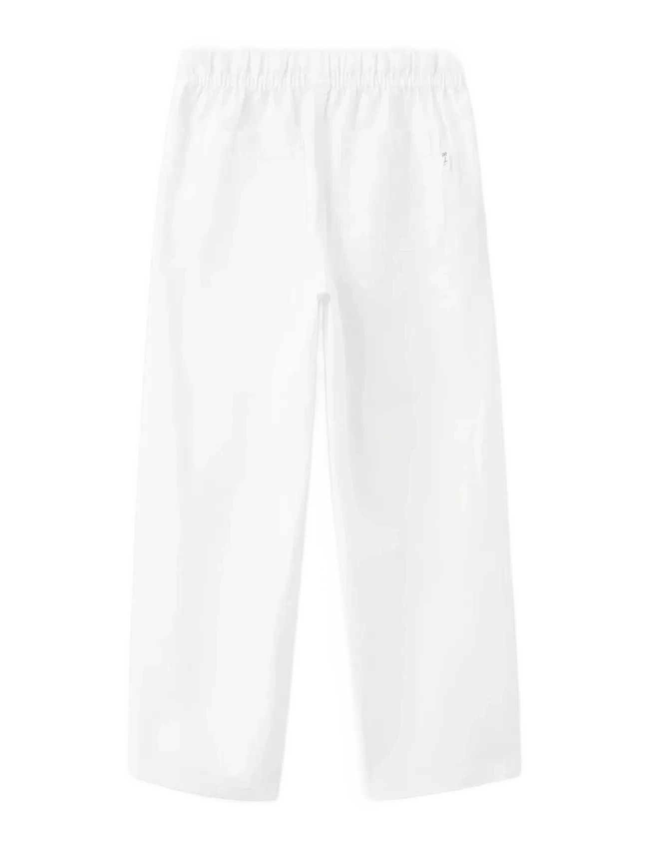 Mango - Cotton linen-blend trousers - bukser - white - 1