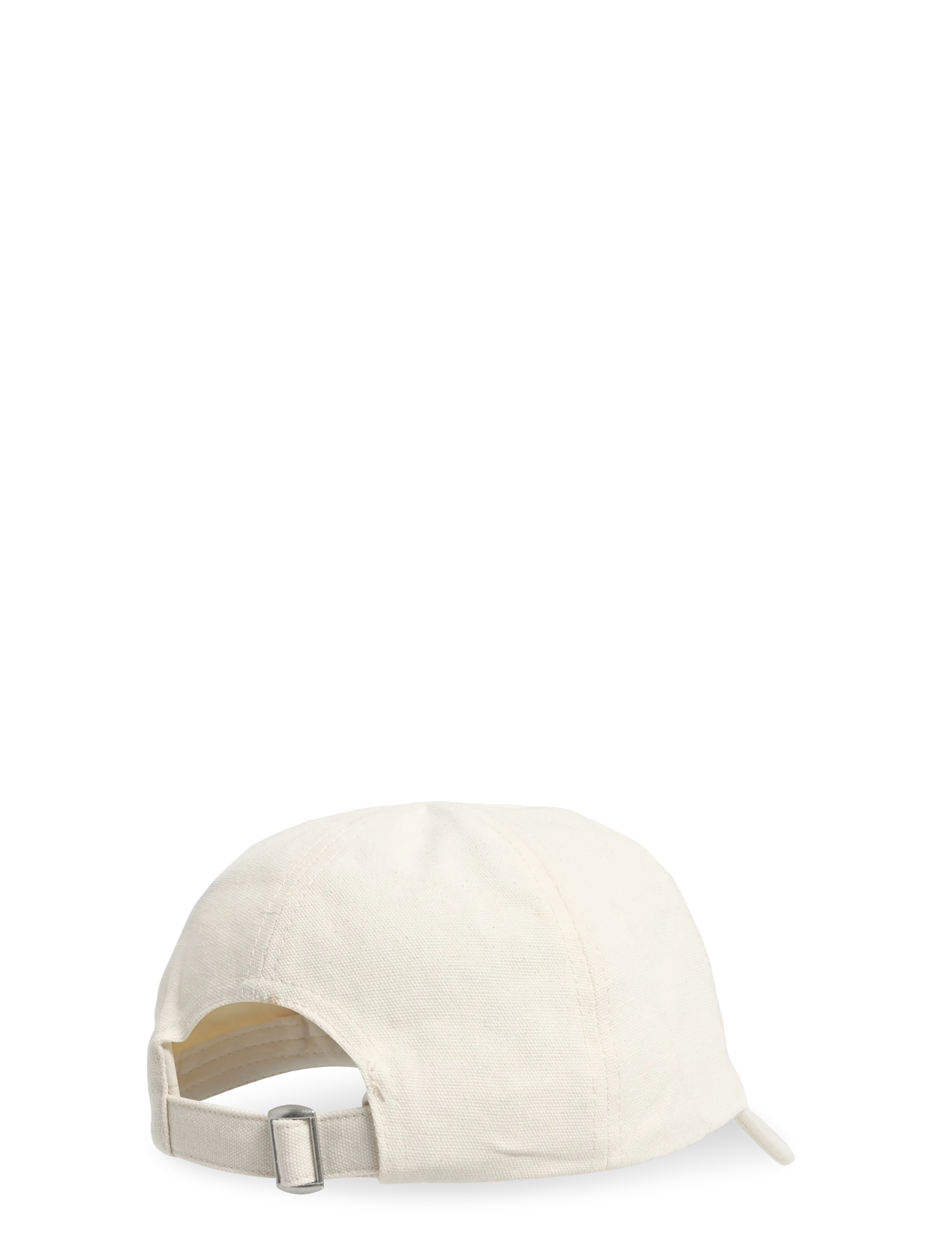 Mango - Embroidered cotton cap - light beige - 1
