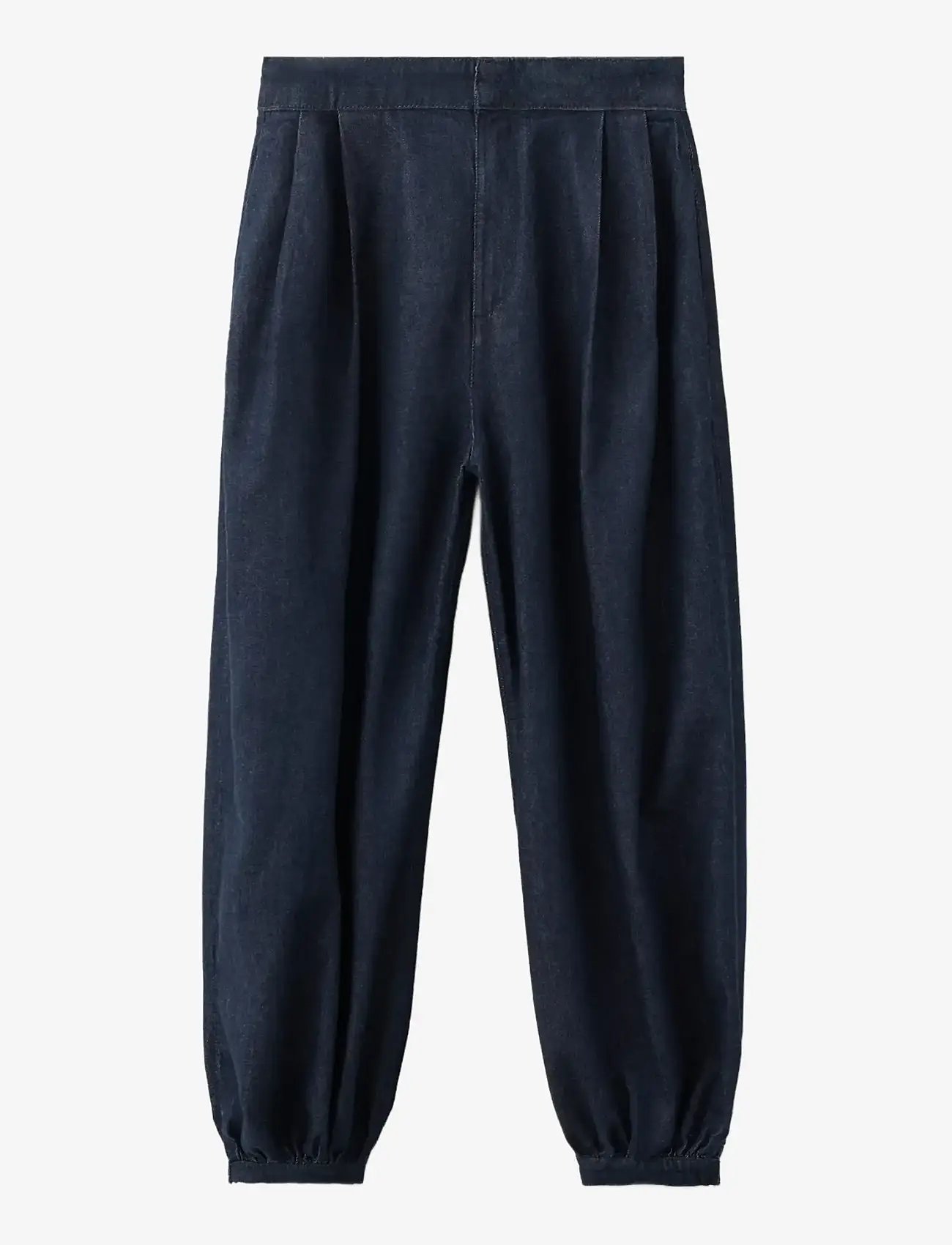 Mango - Baggy mid-rise jeans - barrel jeans - open blue - 1