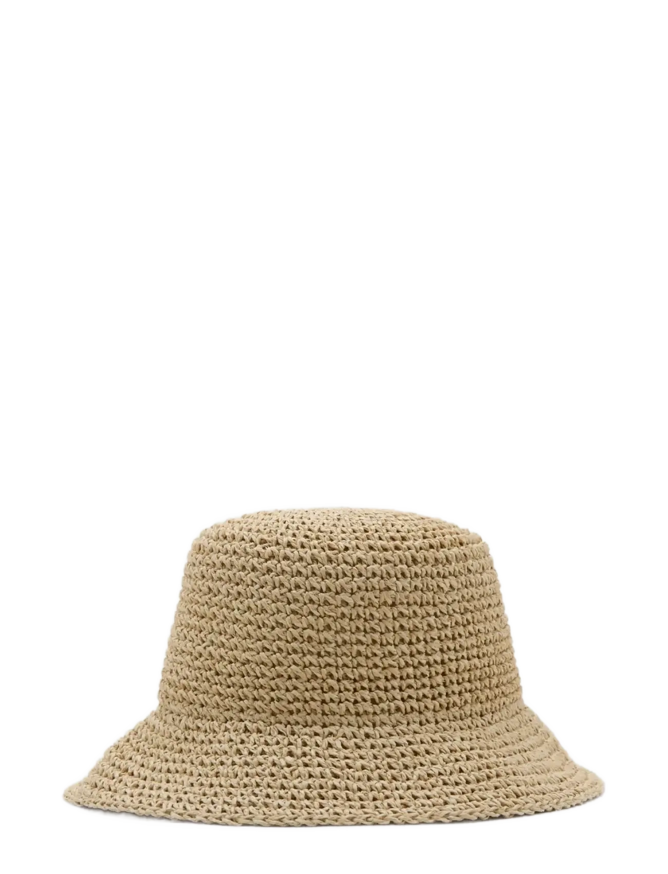 Mango Natural fibre bucket hat -  - LIGHT BEIGE / beige