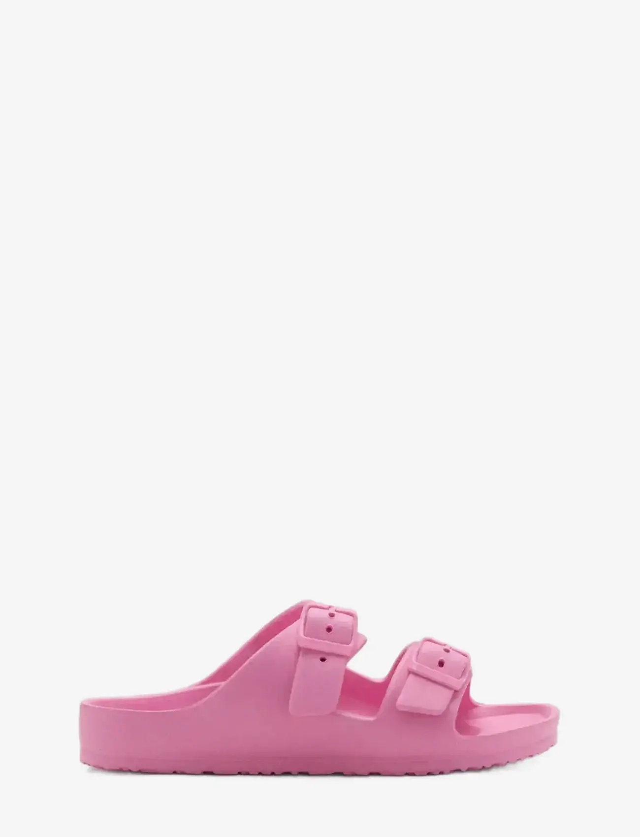 Mango - Rubberised buckle sandals - sandaler - pink - 0