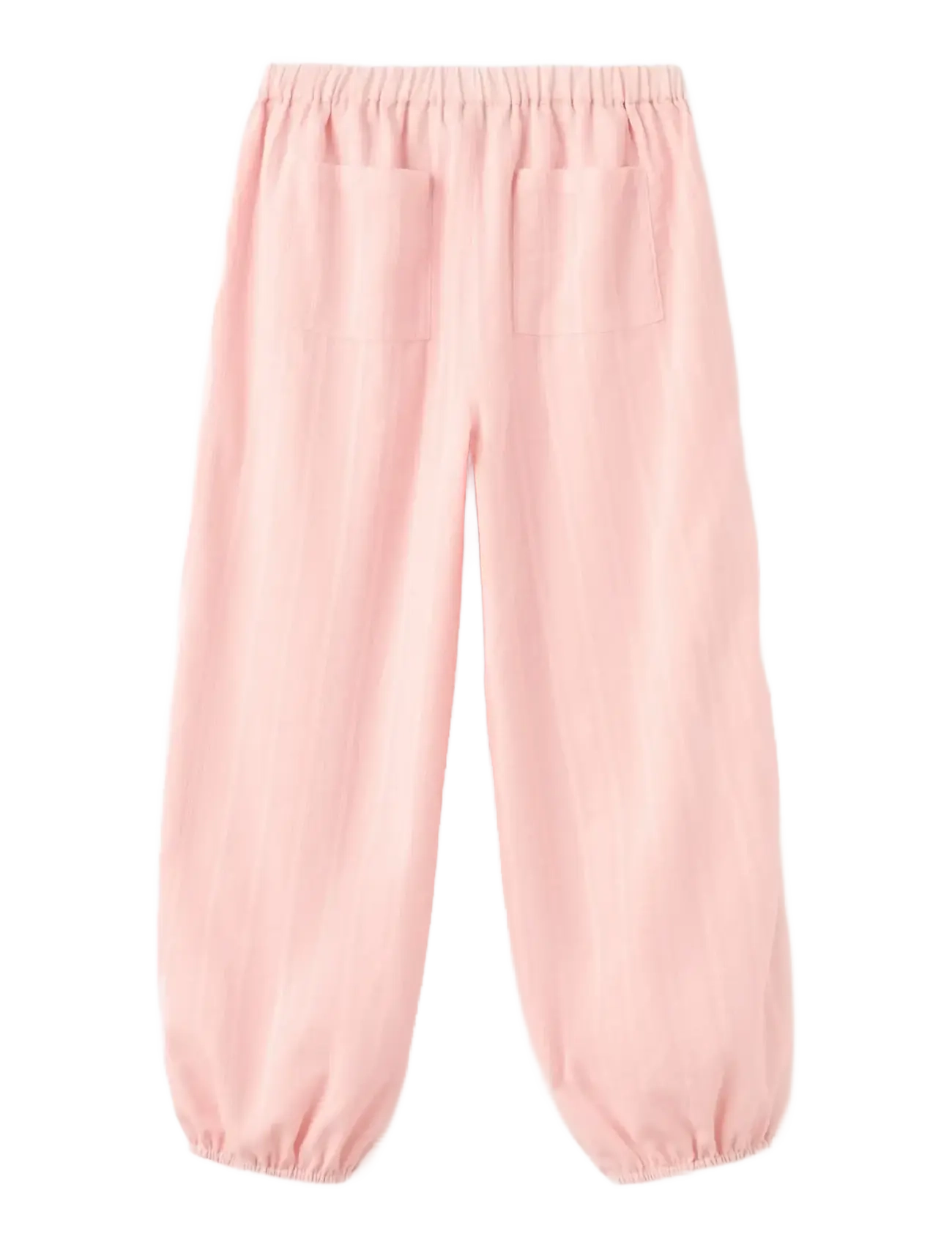 Mango - Baggy trousers with openwork details - gode sommertilbud - pink - 1