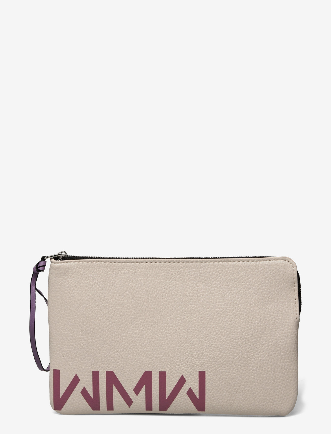 Mango - Zipped toiletry bag with logo - pink - 1