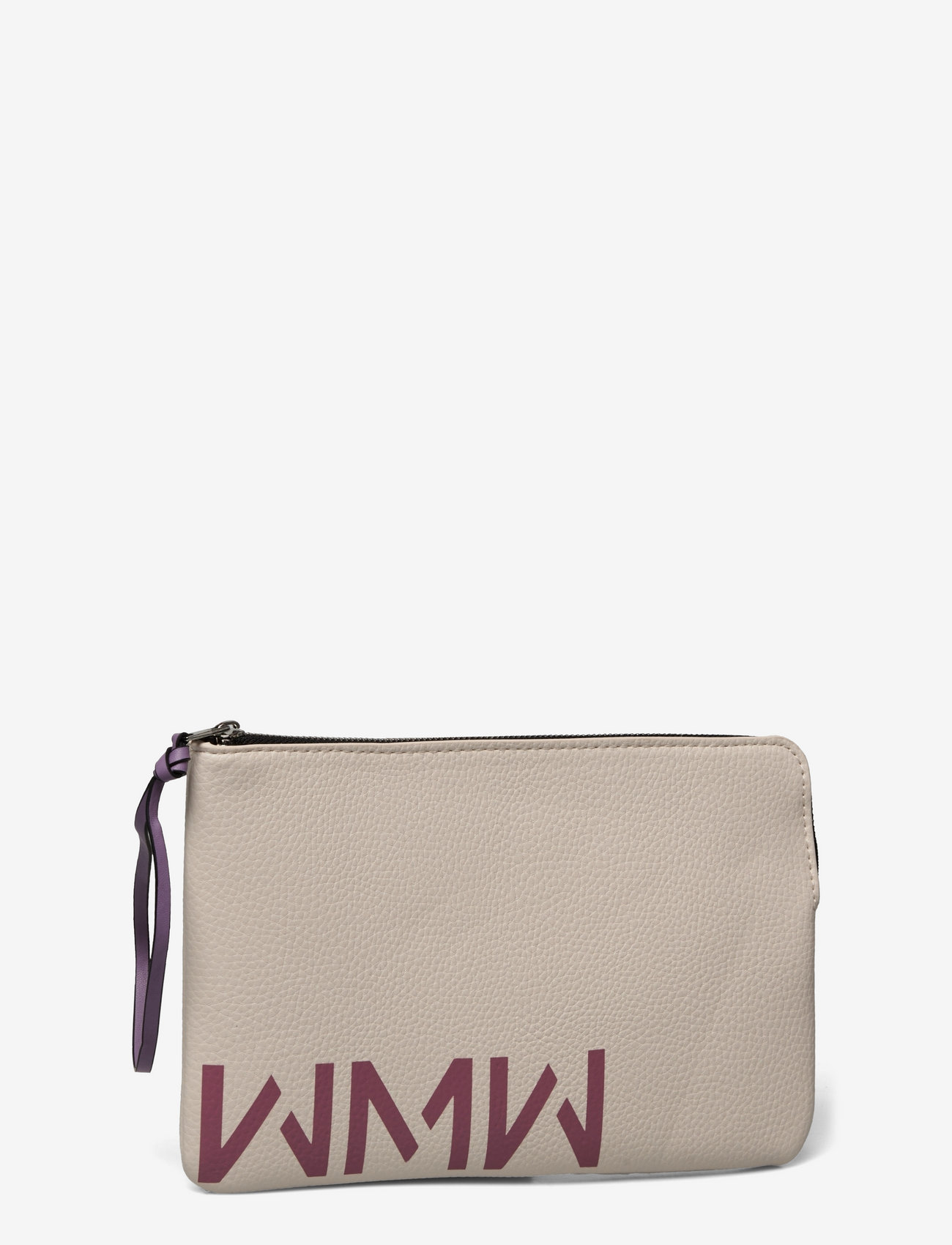 Mango - Zipped toiletry bag with logo - pink - 5