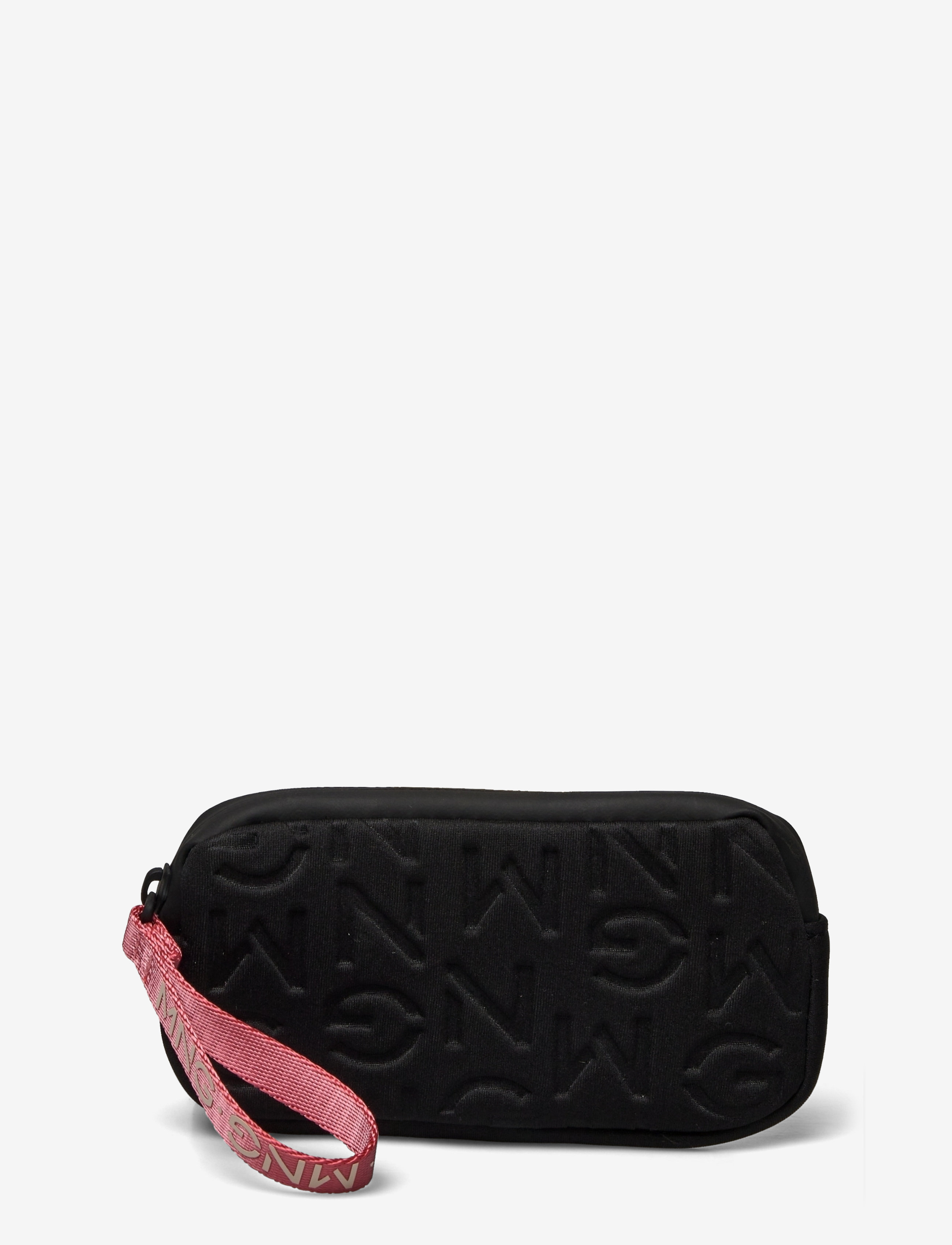 Mango - Quilted coin purse - black - 1