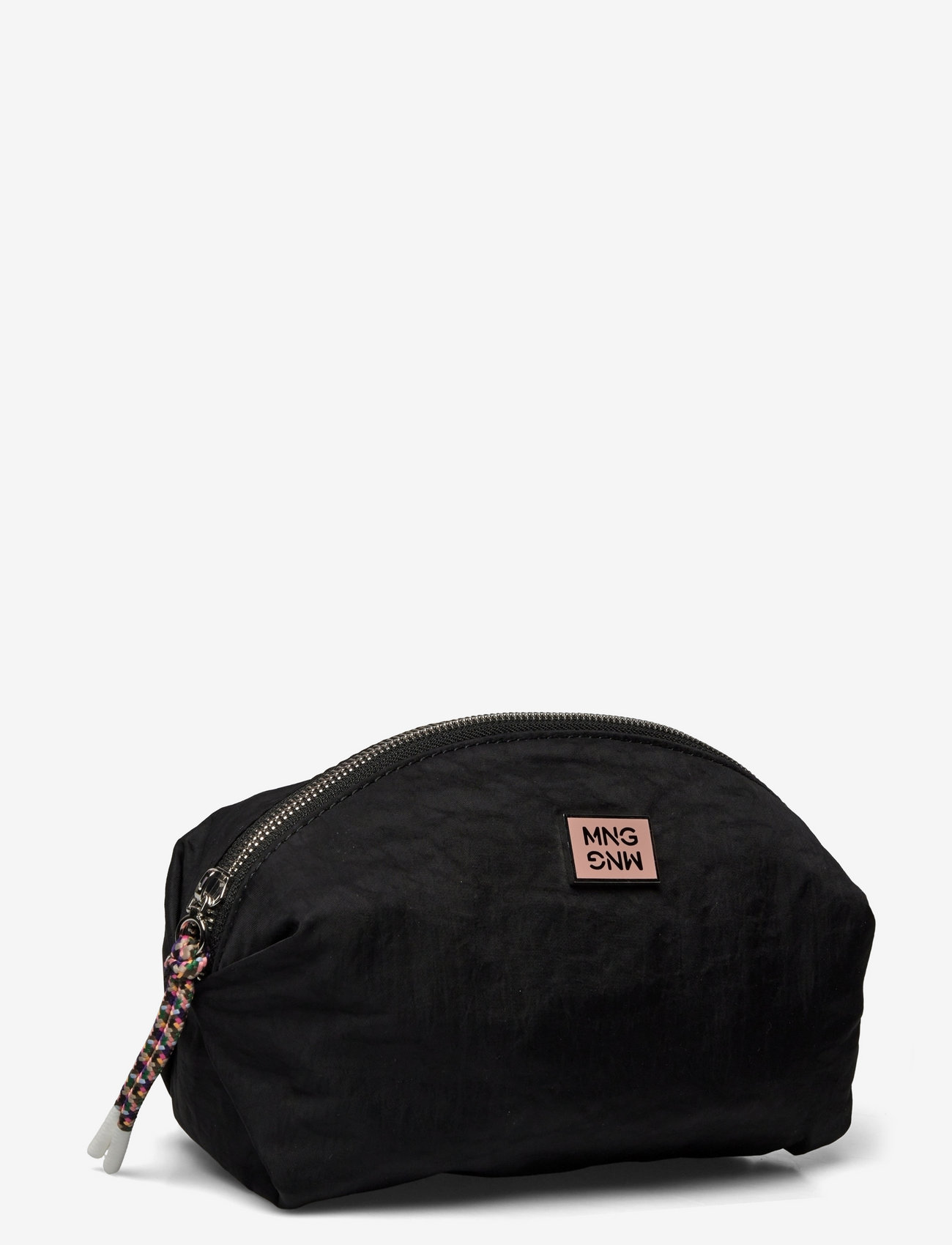 Mango - Zipped toiletry bag with logo - black - 5