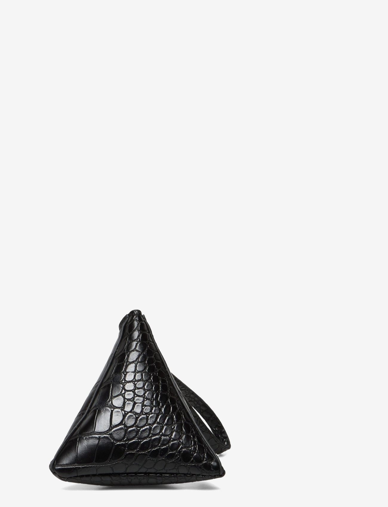 Mango - Triangle coconut purse - black - 3