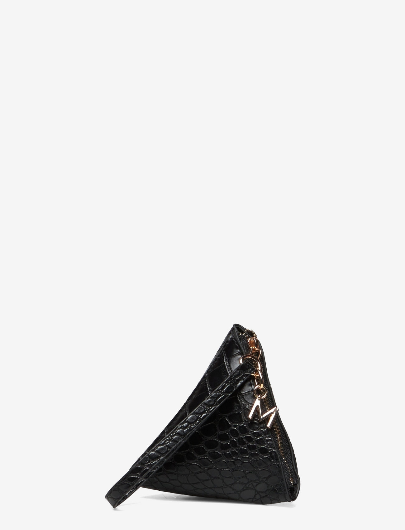 Mango - Triangle coconut purse - black - 5