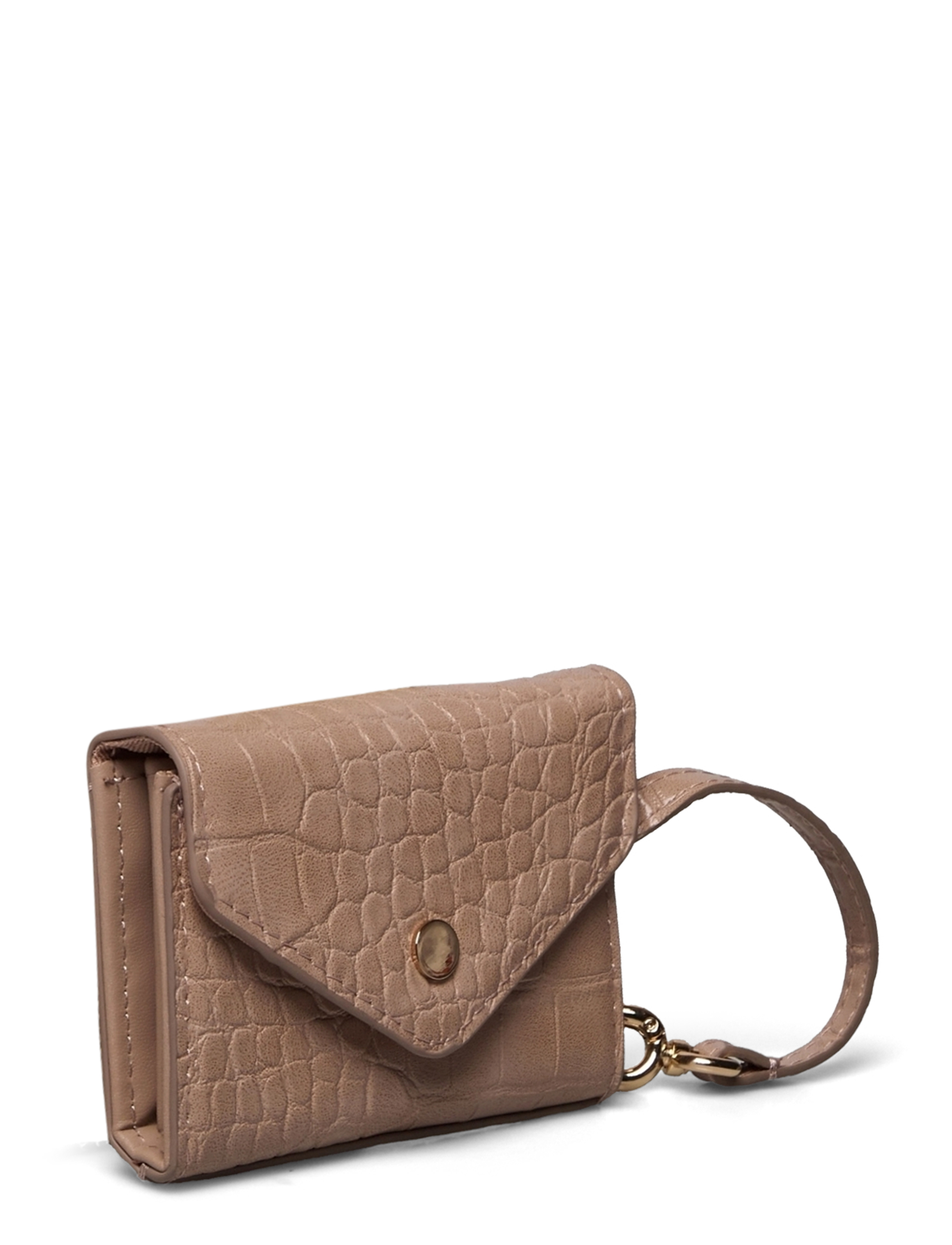 Mango - Croc-effect wallet - nude - 4