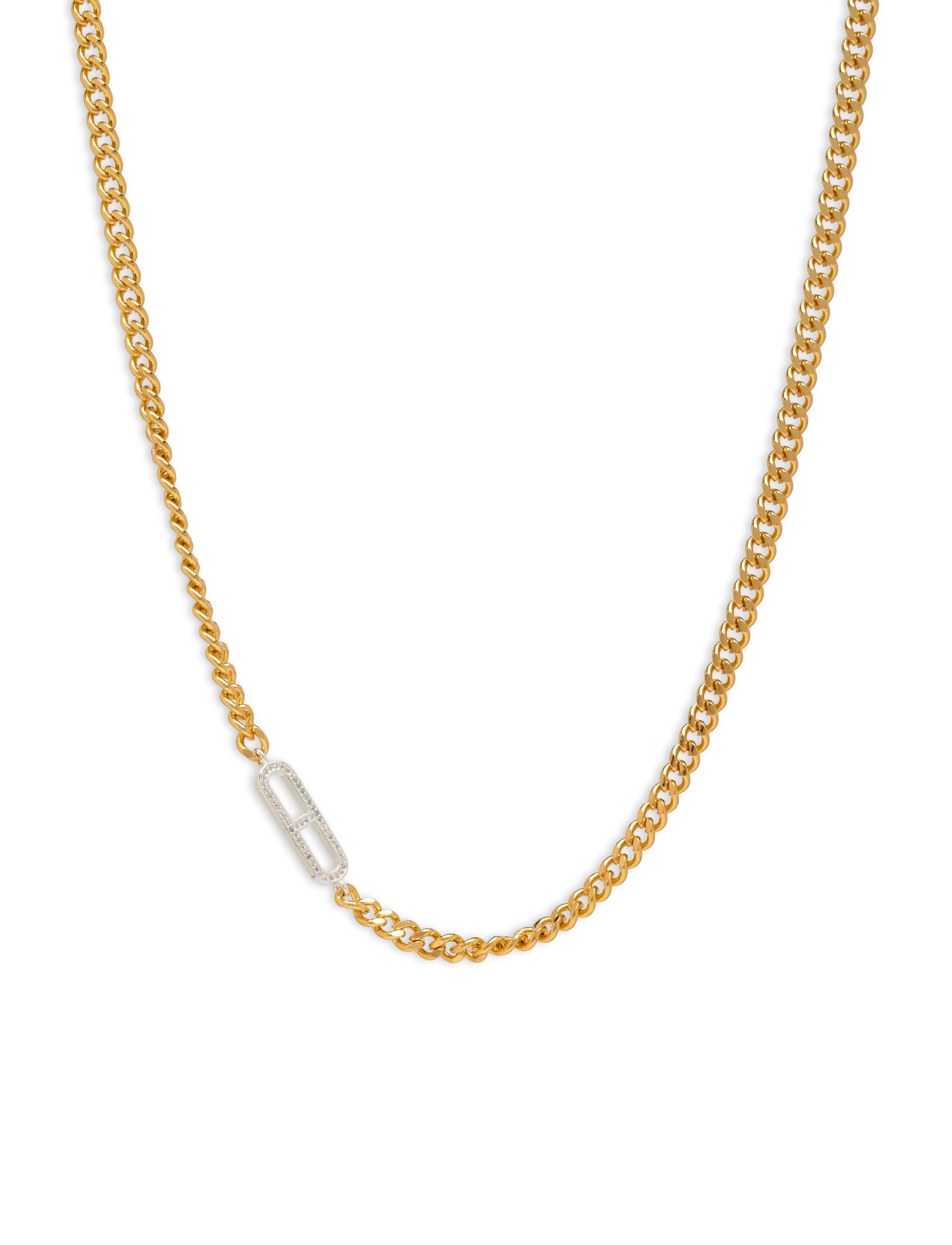 Pendant chain necklace - GOLD