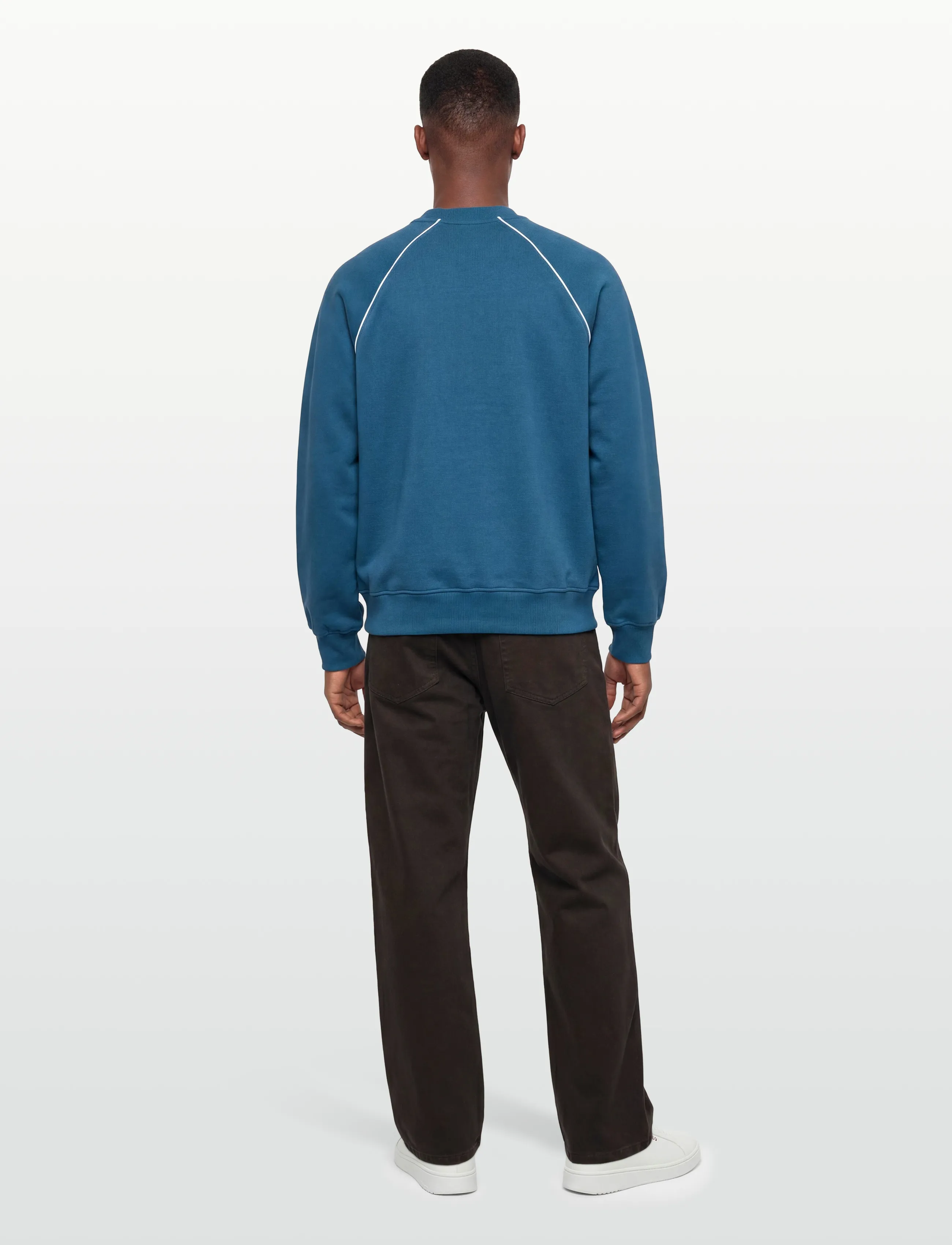 Mango - Regular fit cotton jeans - housut & farkut - dark brown - 4