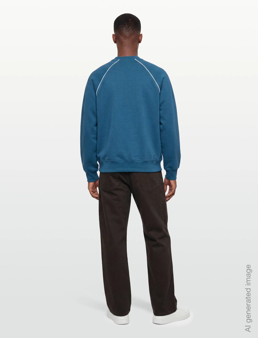 Mango - Regular fit cotton jeans - regular jeans - dark brown - 4