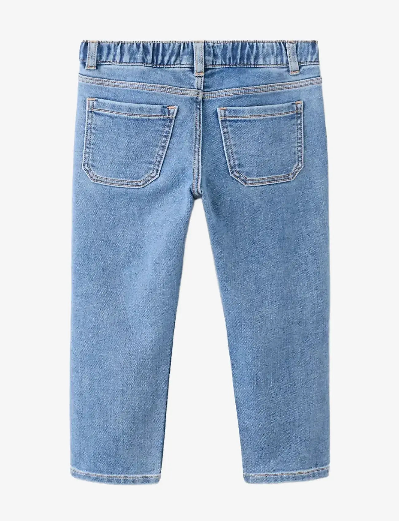 Mango - Slim fit jeans with cord drawstring - skinny jeans - open blue - 1