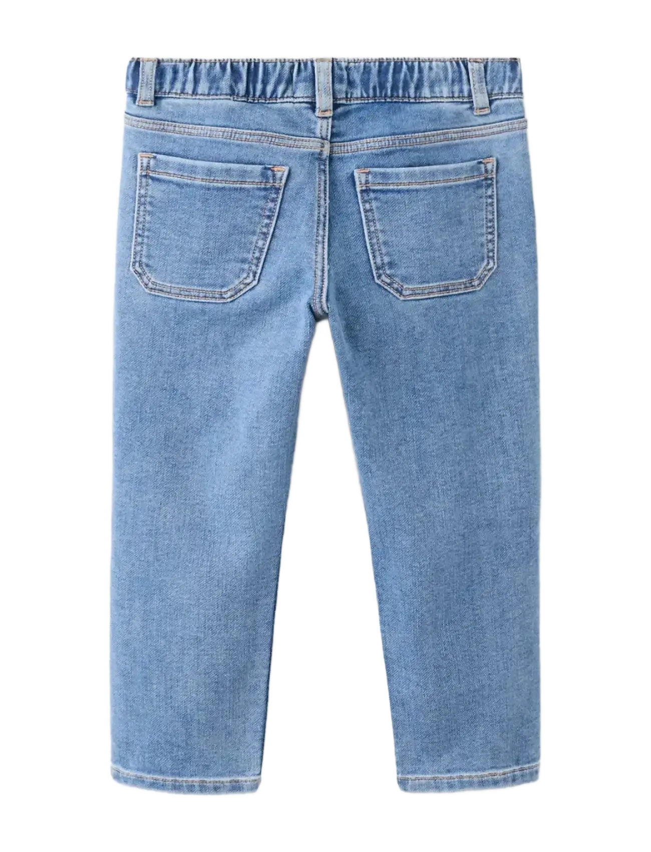 Mango - Slim fit jeans with cord drawstring - skinny jeans - open blue - 1