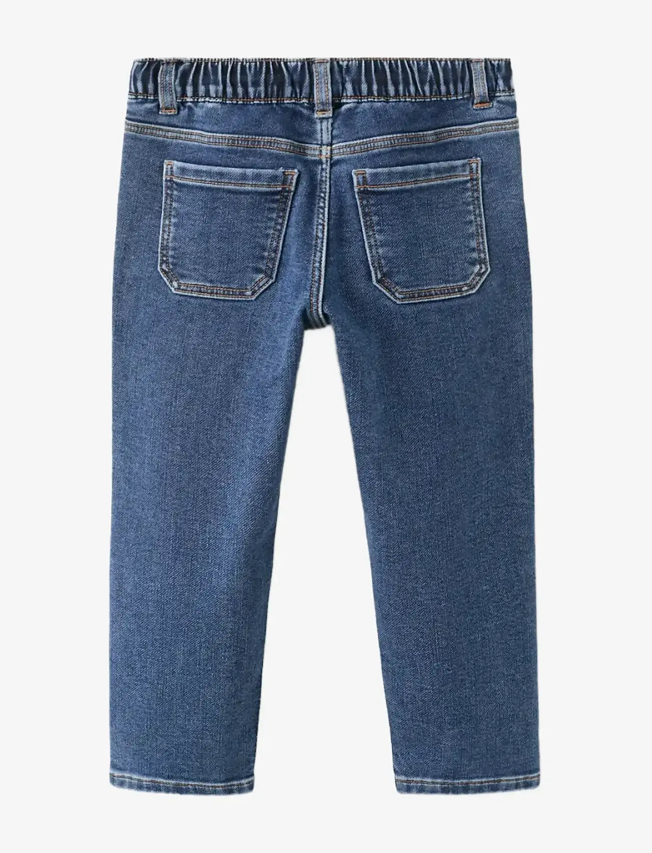 Mango - Slim fit jeans with cord drawstring - skinny jeans - open blue - 1
