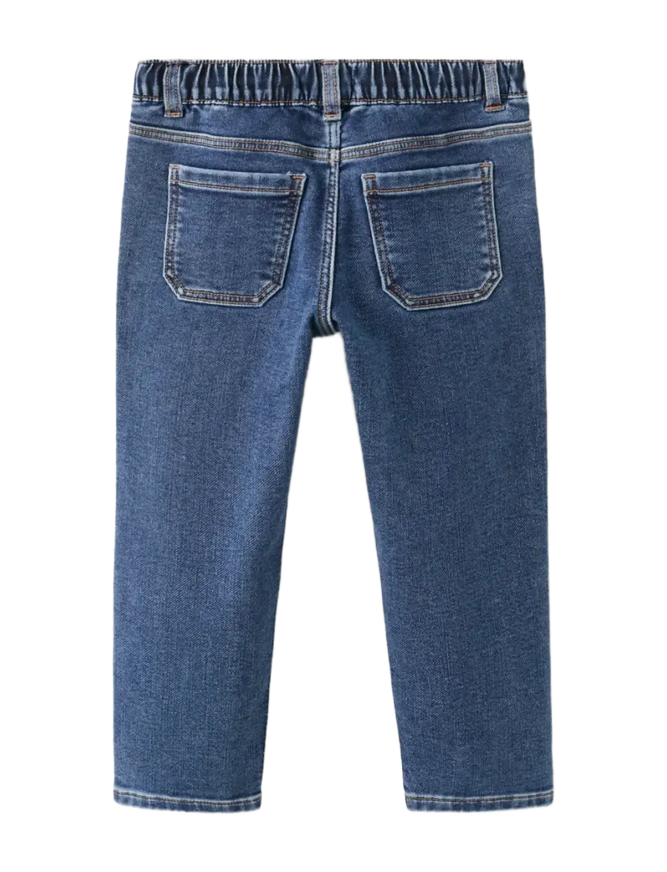 Mango - Slim fit jeans with cord drawstring - liibuvad teksad - open blue - 1