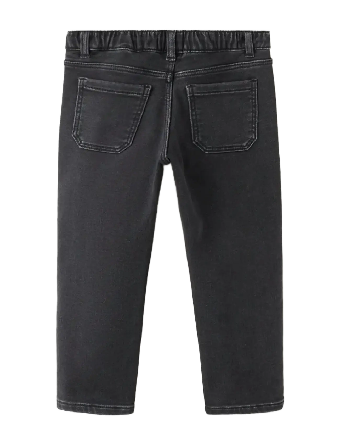 Mango - Slim fit jeans with cord drawstring - skinny jeans - open grey - 1