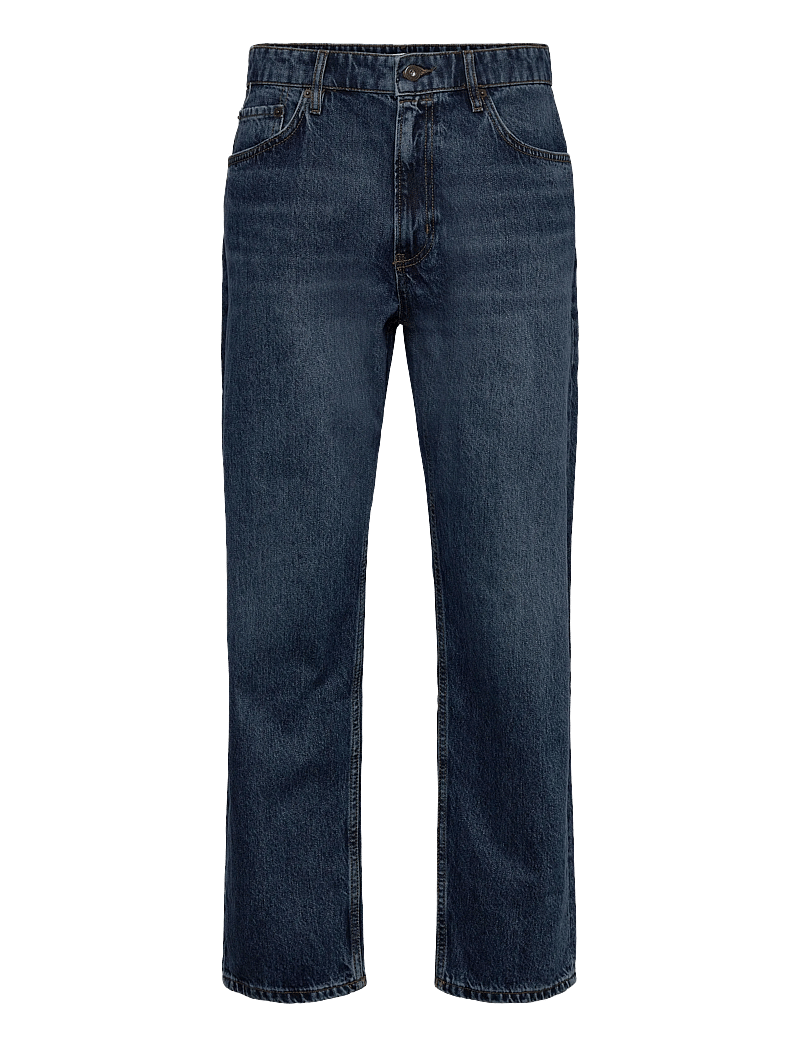 Mango - Moby straight-fit dark-wash jeans - regular jeans - open blue - 1