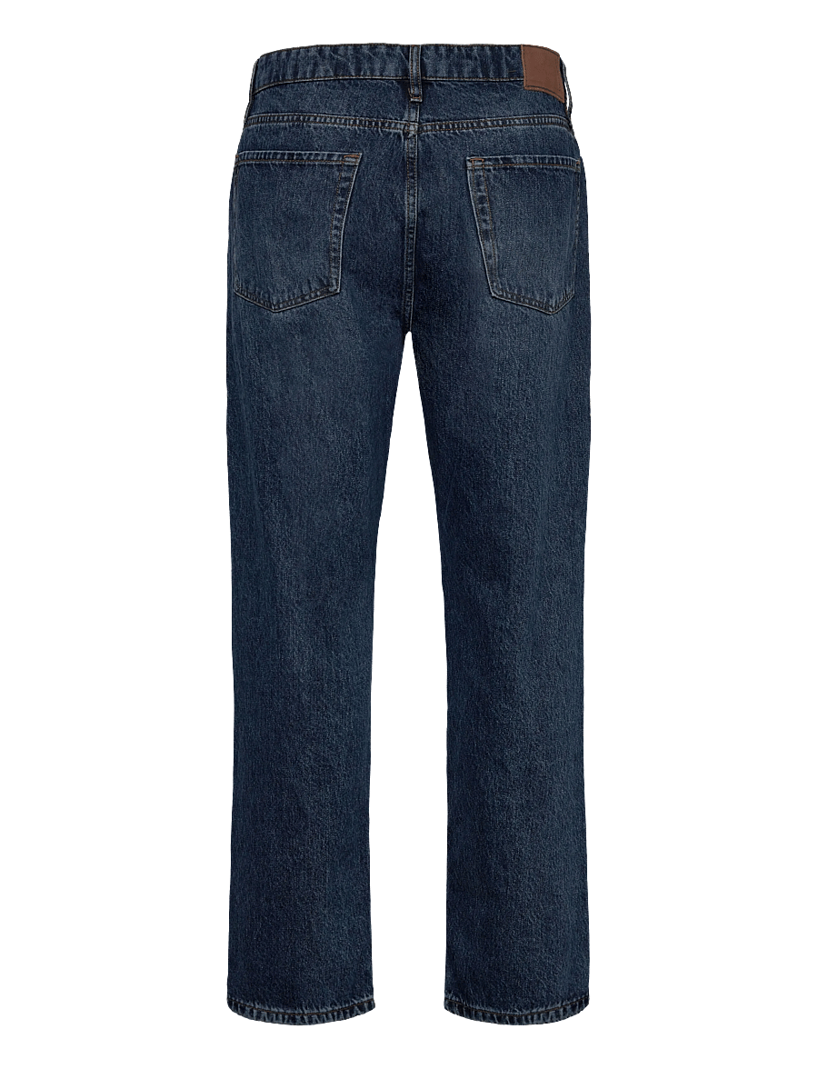 Mango - Moby straight-fit dark-wash jeans - regular jeans - open blue - 2