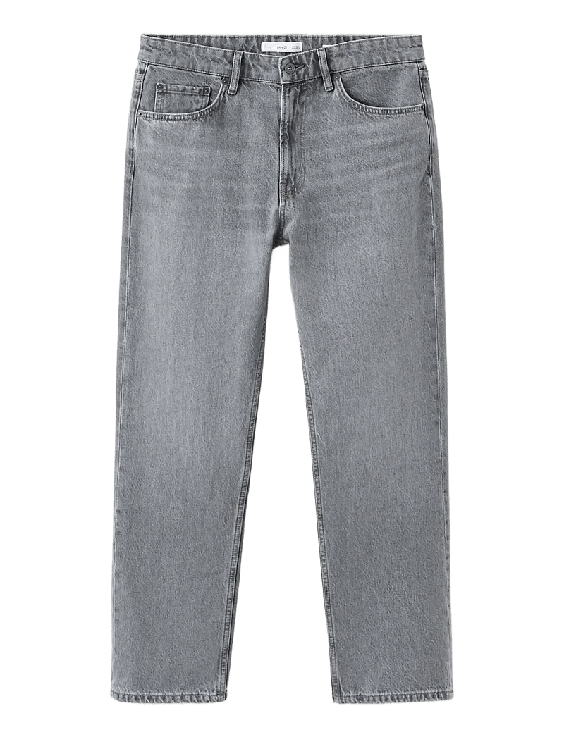 Mango - Moby straight-fit jeans - regular jeans - open grey - 1