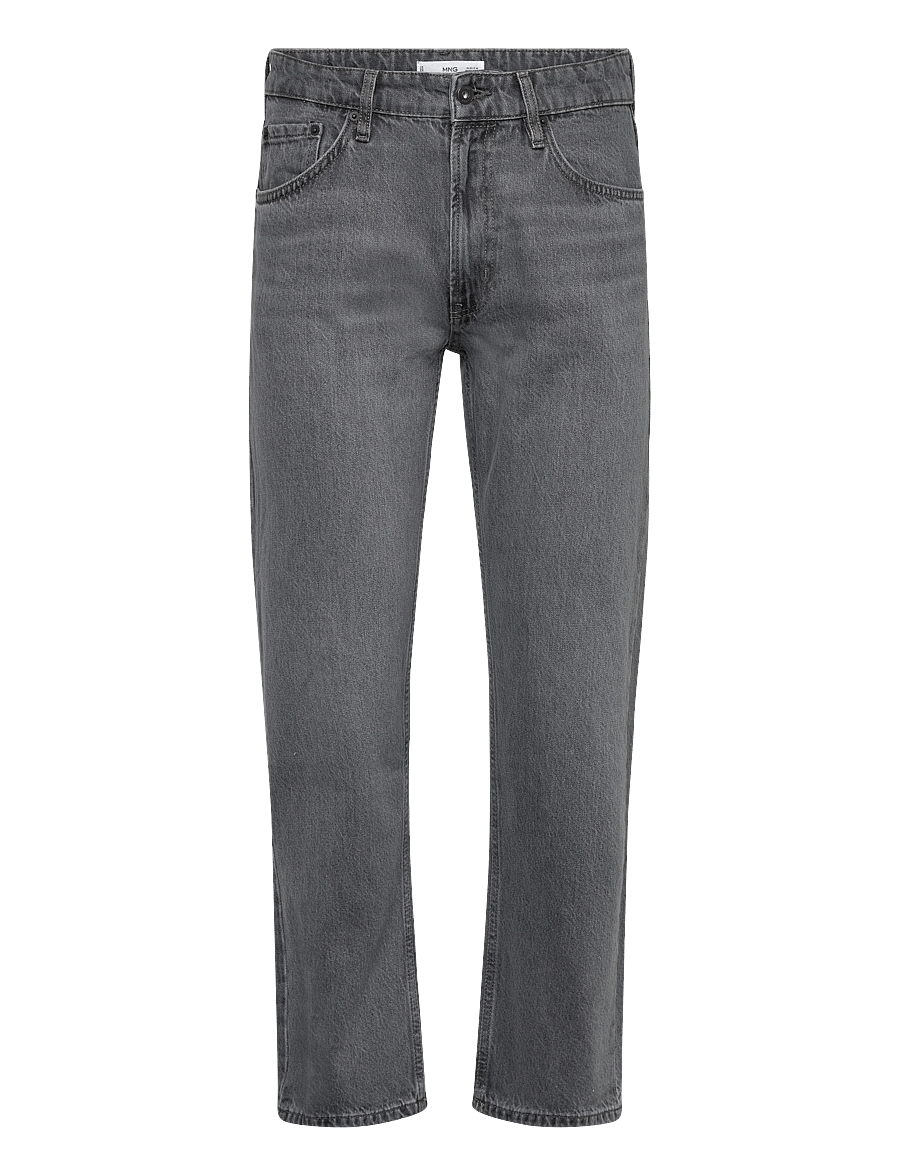 Mango - Moby straight-fit jeans - regular jeans - open grey - 1