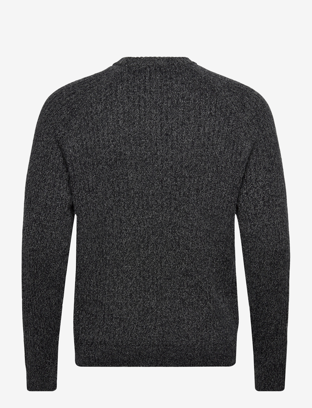 Mango - Wool-blend rib-knit sweater - herbstliche kleidung - dark grey - 2