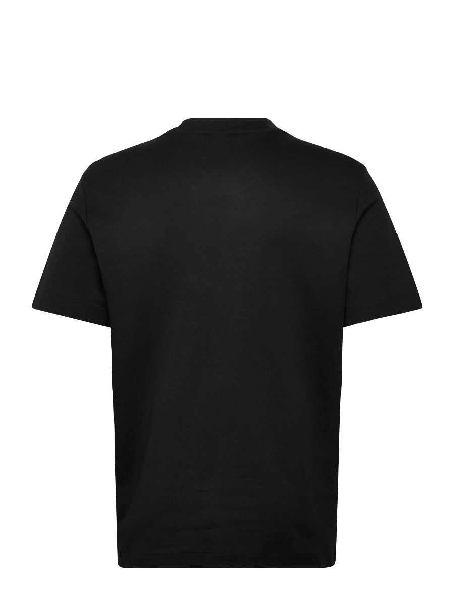 Mango - Medium weight regular fit T-shirt - kortærmede t-shirts - black - 2