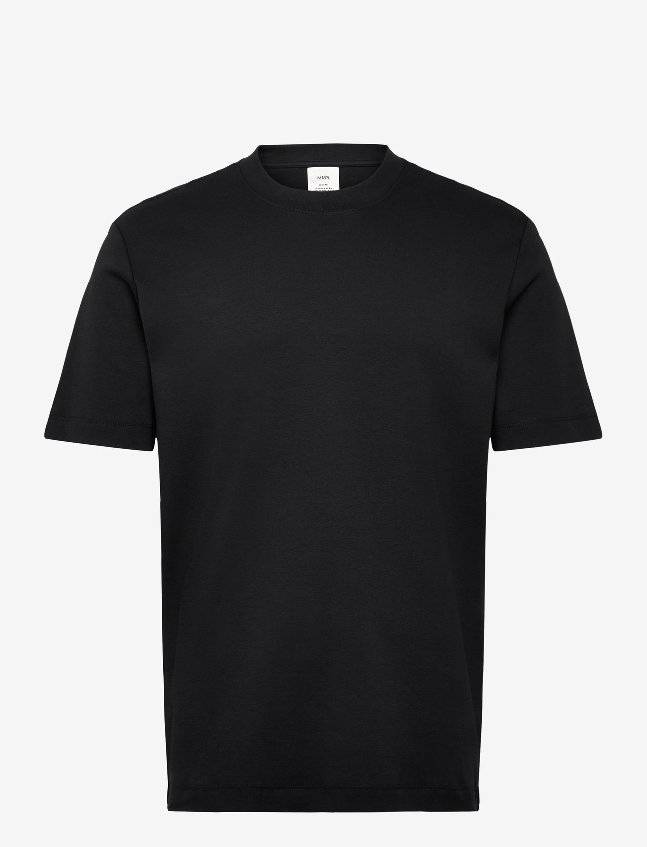Mango - Medium weight regular fit T-shirt - kortærmede t-shirts - navy - 1