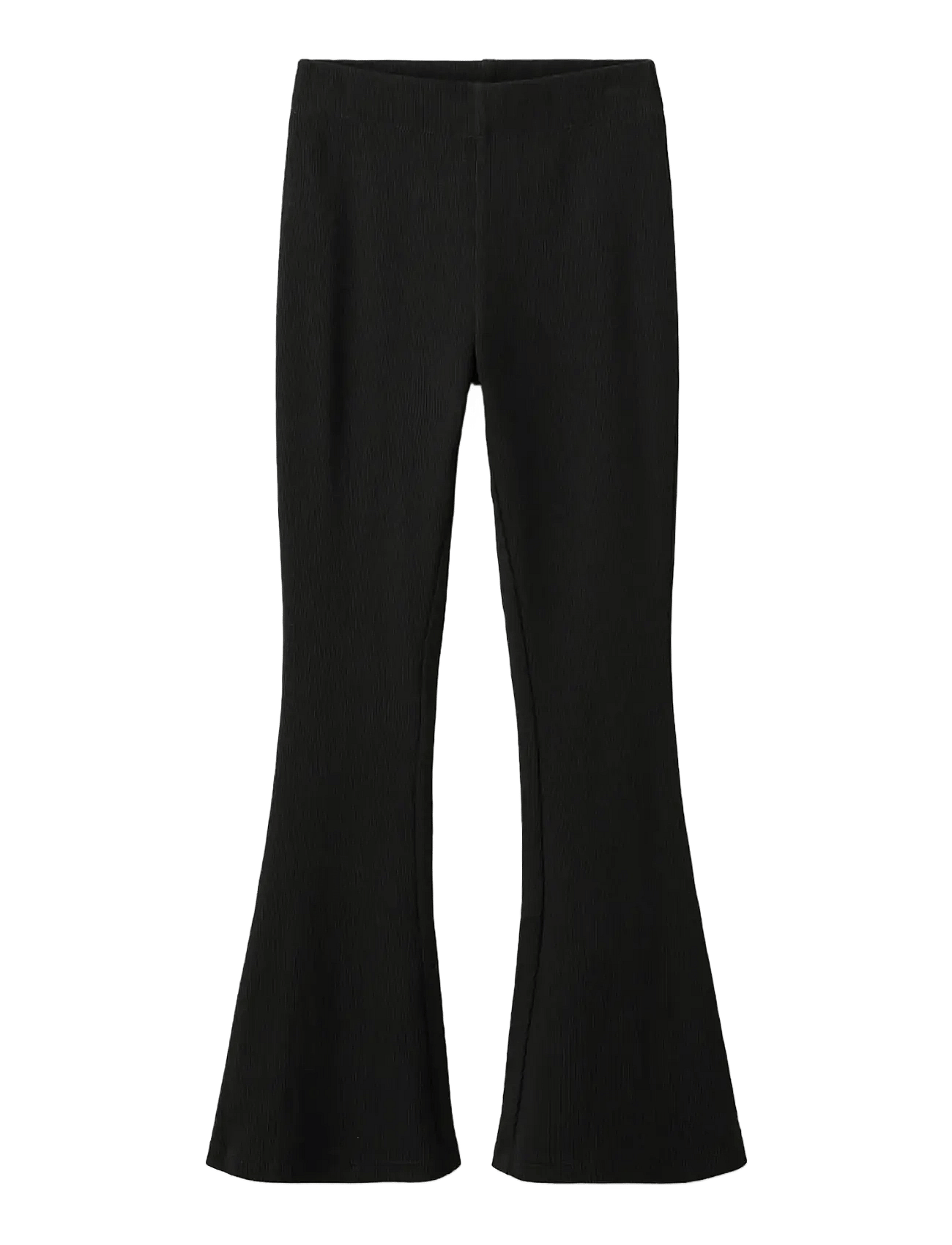 Flared cotton leggings